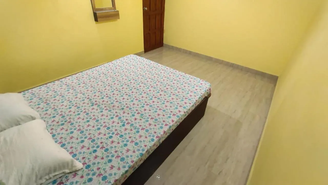 Bed in Godwill Kimo Guest house Seraulim