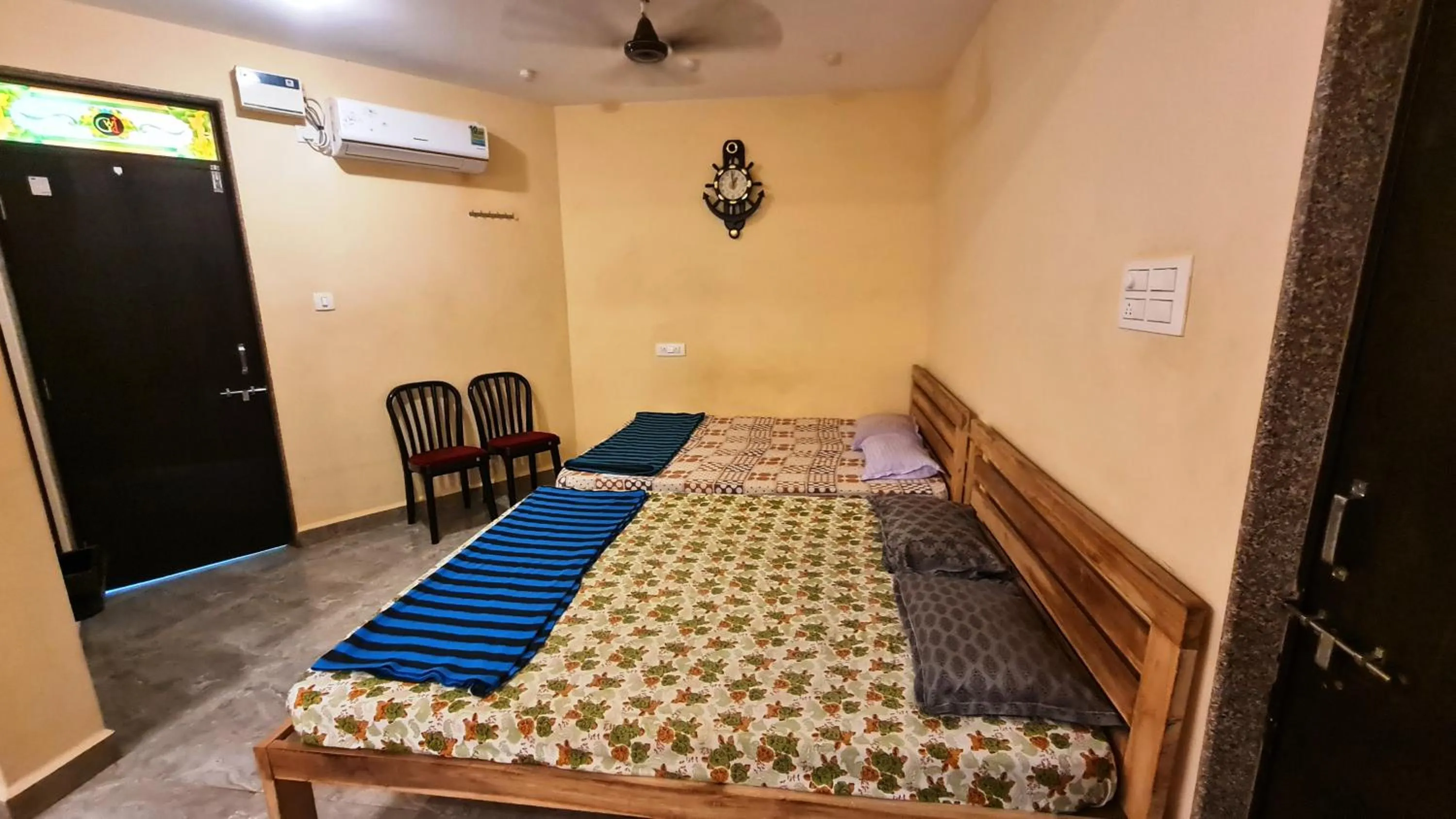 Bed in Godwill Kimo Guest house Seraulim