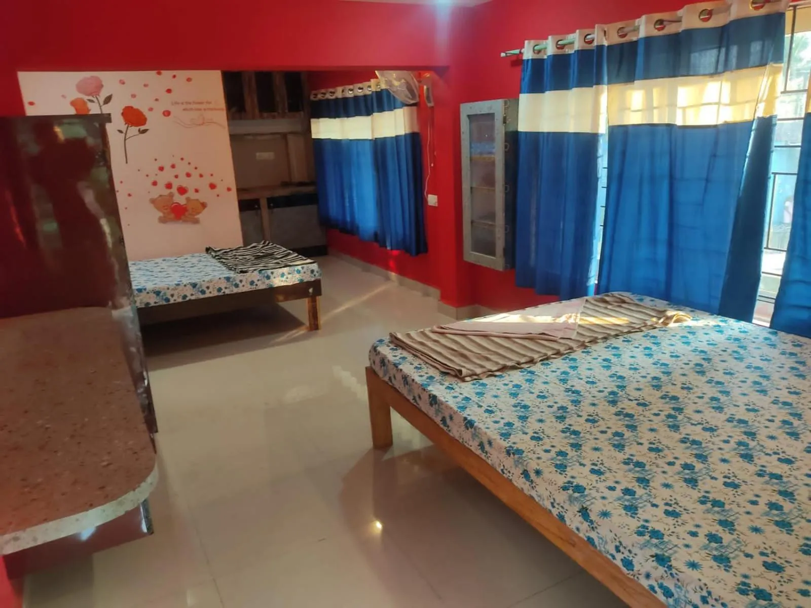 Bedroom, Bed in Godwill Kimo Guest house Seraulim