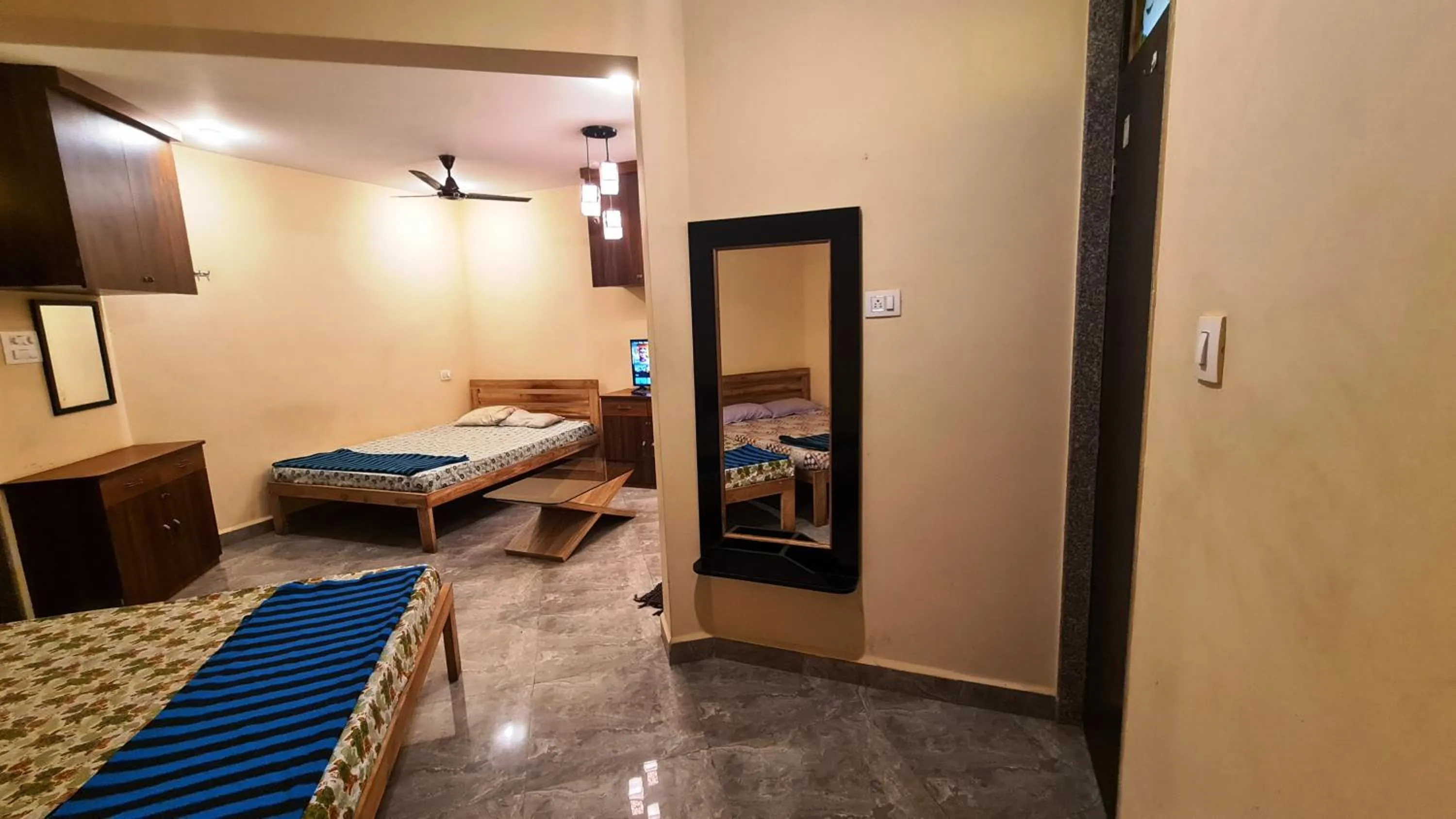 Bed in Godwill Kimo Guest house Seraulim