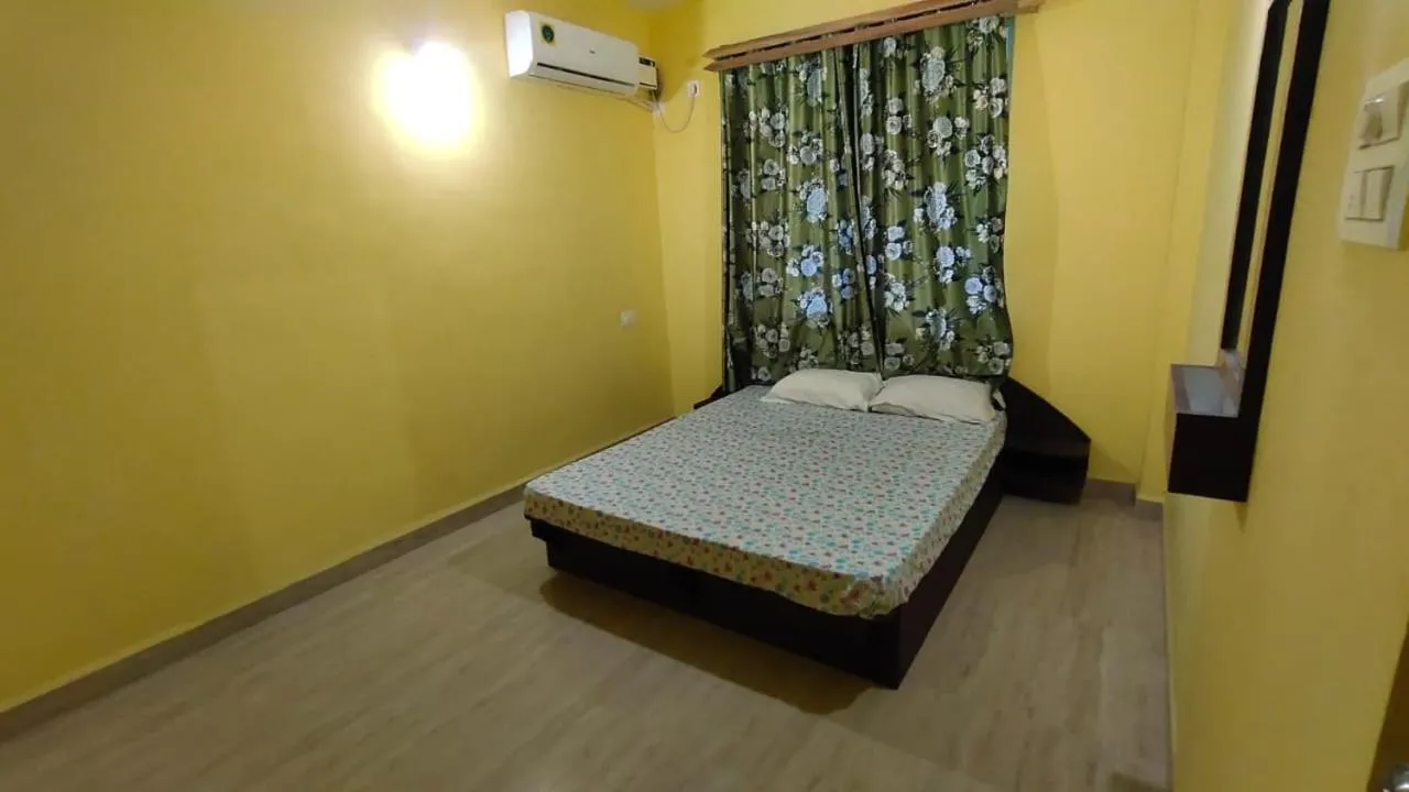 Bed in Godwill Kimo Guest house Seraulim