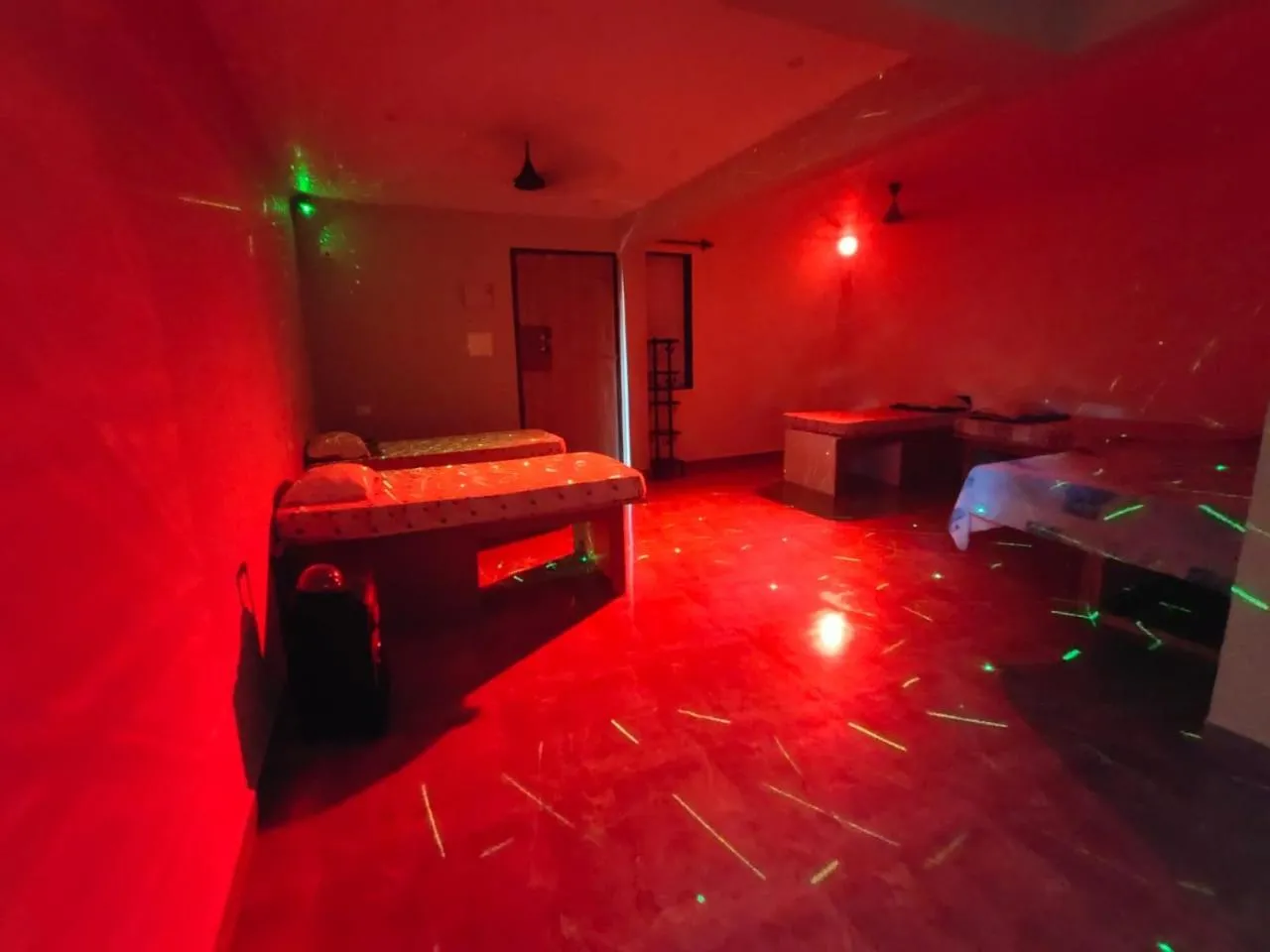 Bed in Godwill Kimo Guest house Seraulim