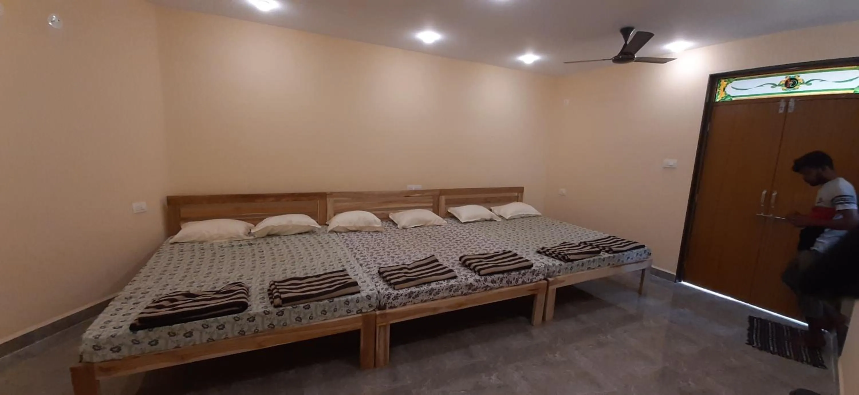 Bed in Godwill Kimo Guest house Seraulim
