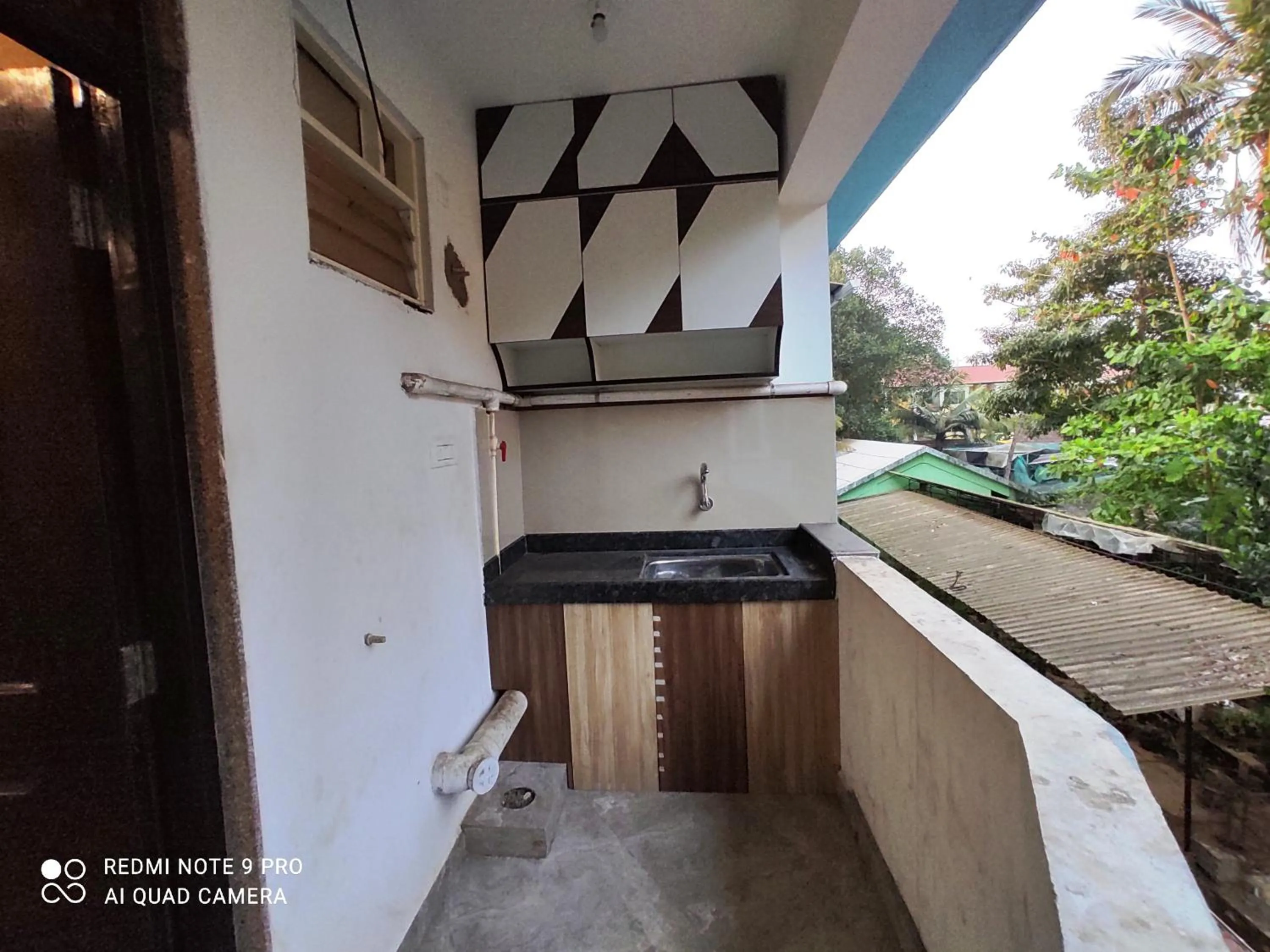 Balcony/Terrace in Godwill Kimo Guest house Seraulim