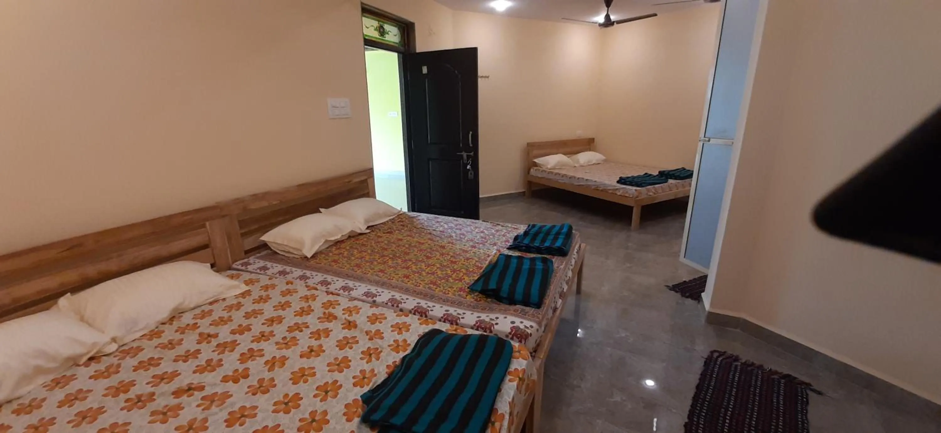 Bed in Godwill Kimo Guest house Seraulim
