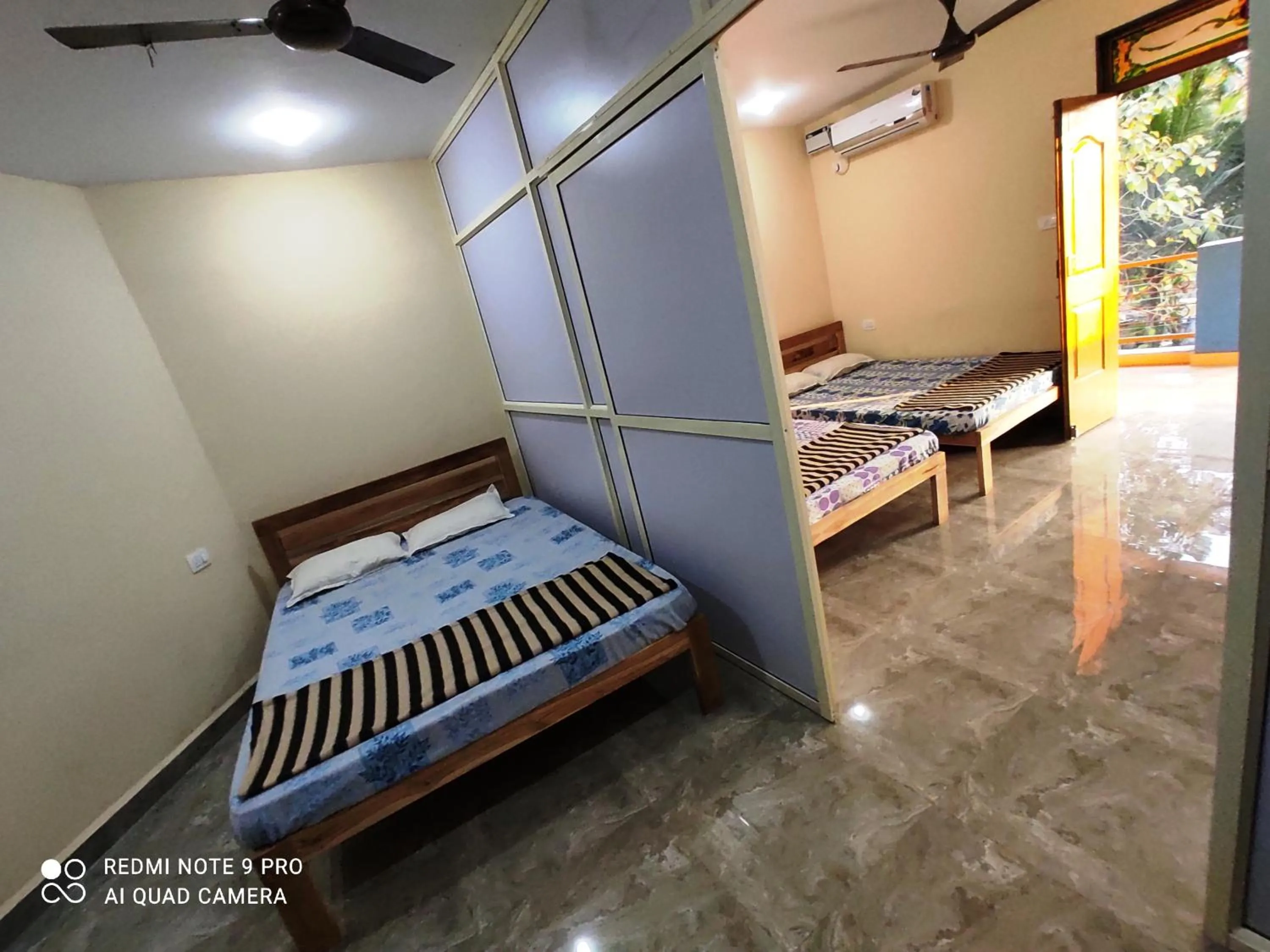 Bed in Godwill Kimo Guest house Seraulim
