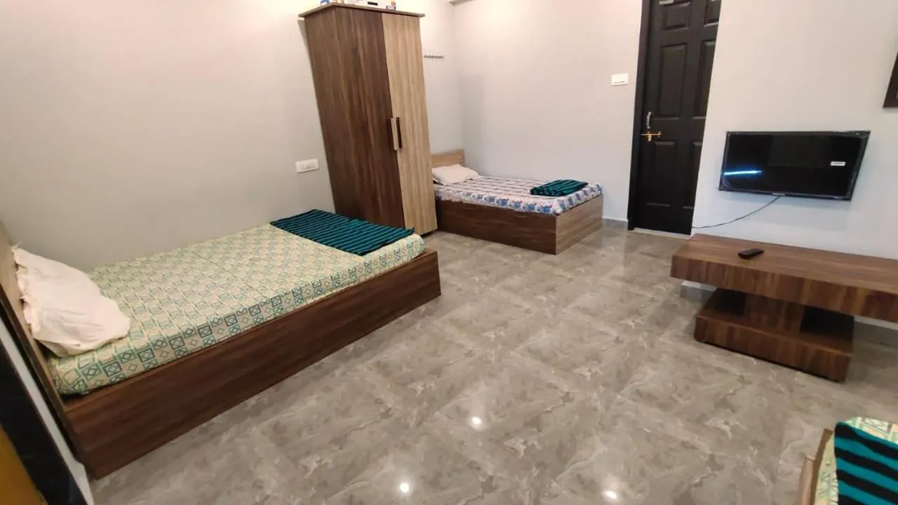 Bed in Godwill Kimo Guest house Seraulim