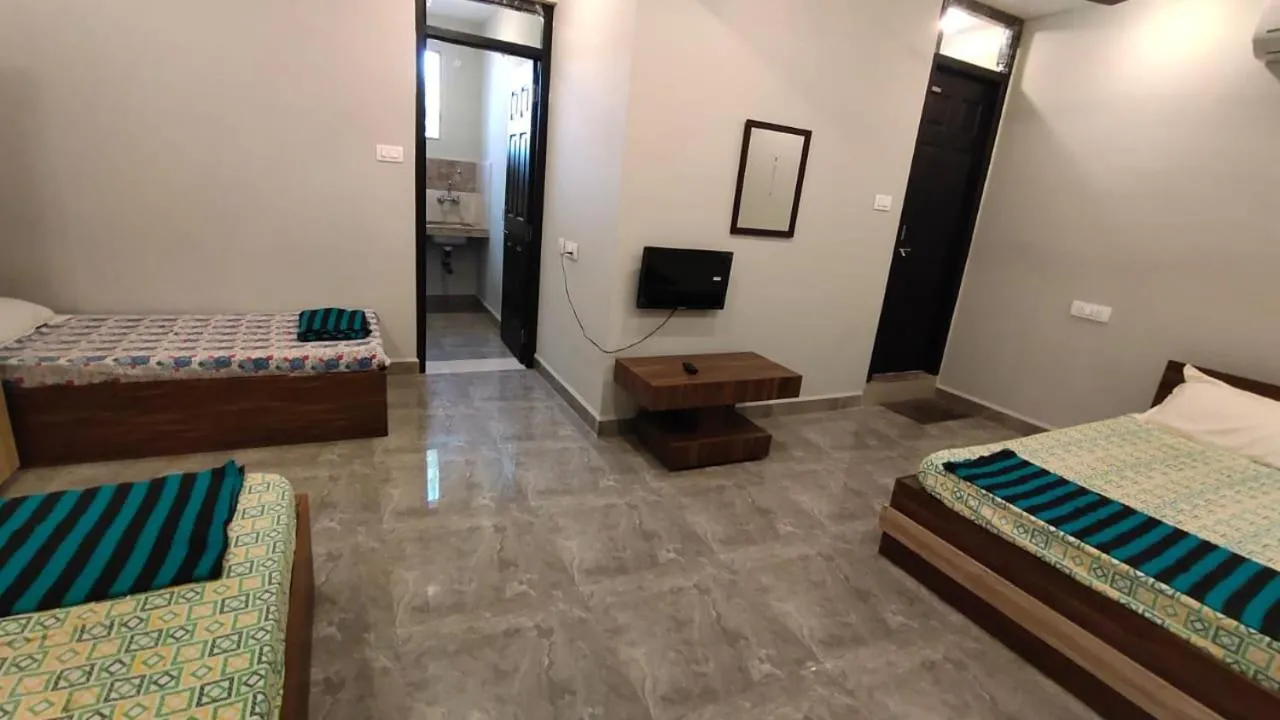 Bed in Godwill Kimo Guest house Seraulim