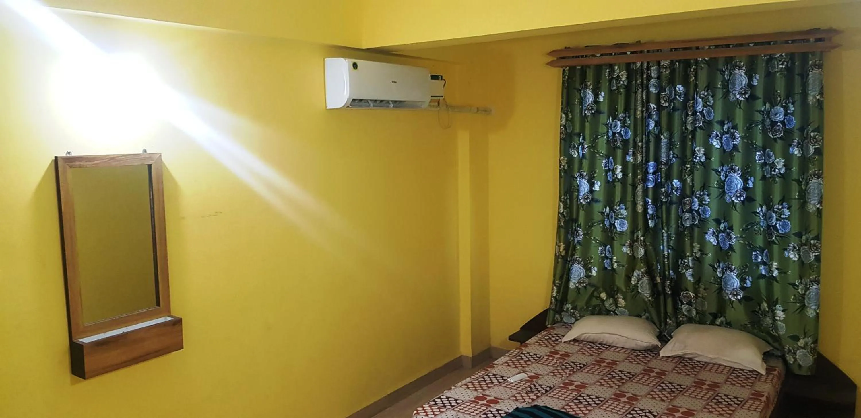 Bed in Godwill Kimo Guest house Seraulim
