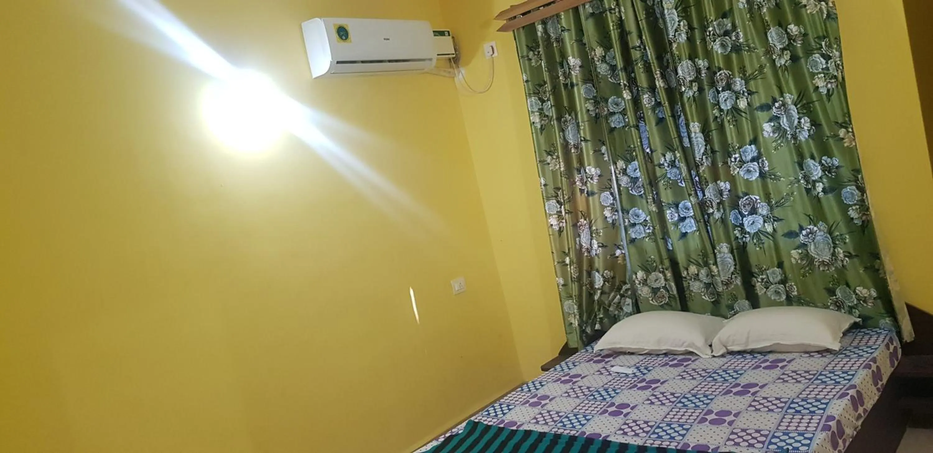 Bed in Godwill Kimo Guest house Seraulim