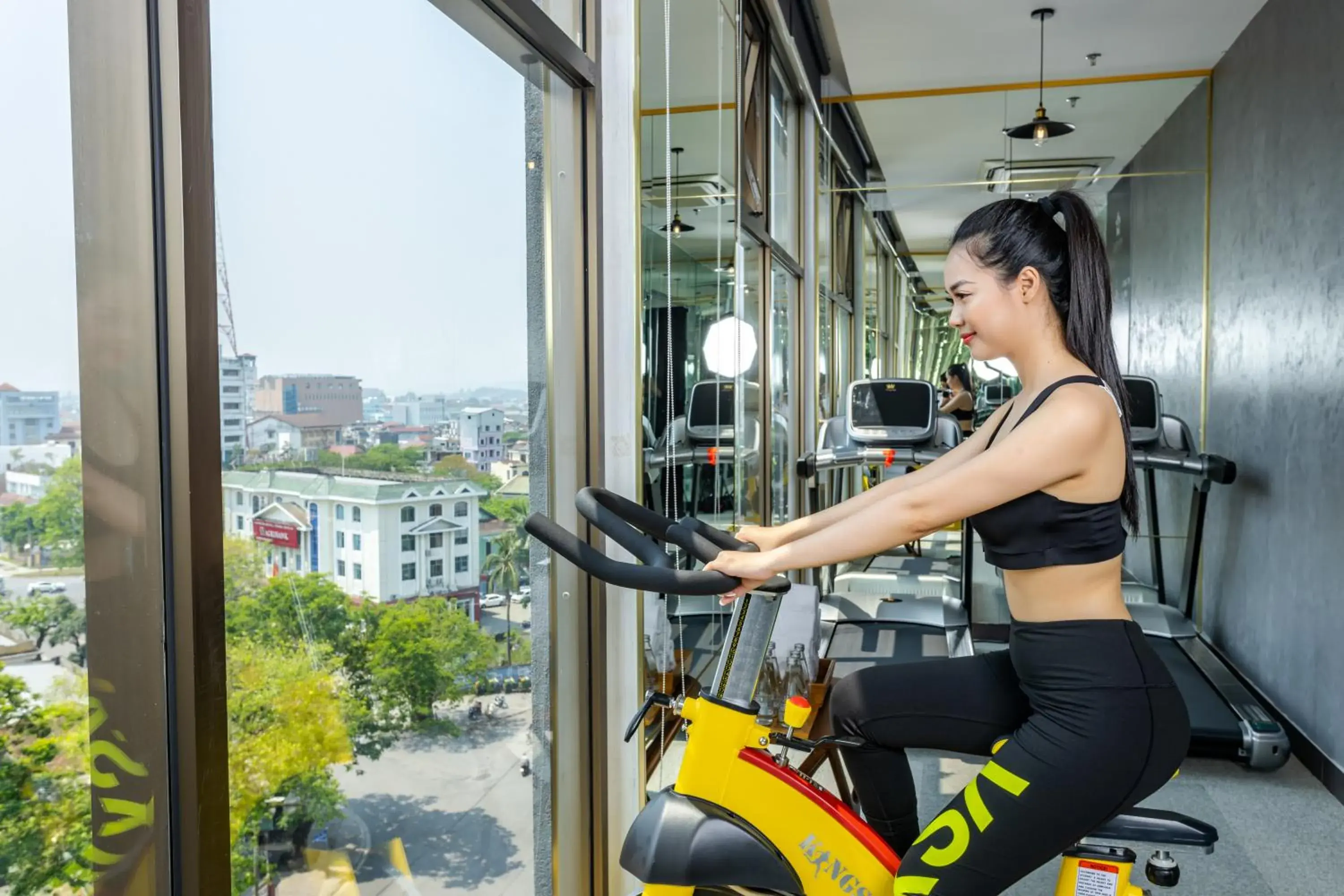 Fitness centre/facilities in White Lotus Hue Hotel Fitness centre/facilities in White Lotus Hue Hotel