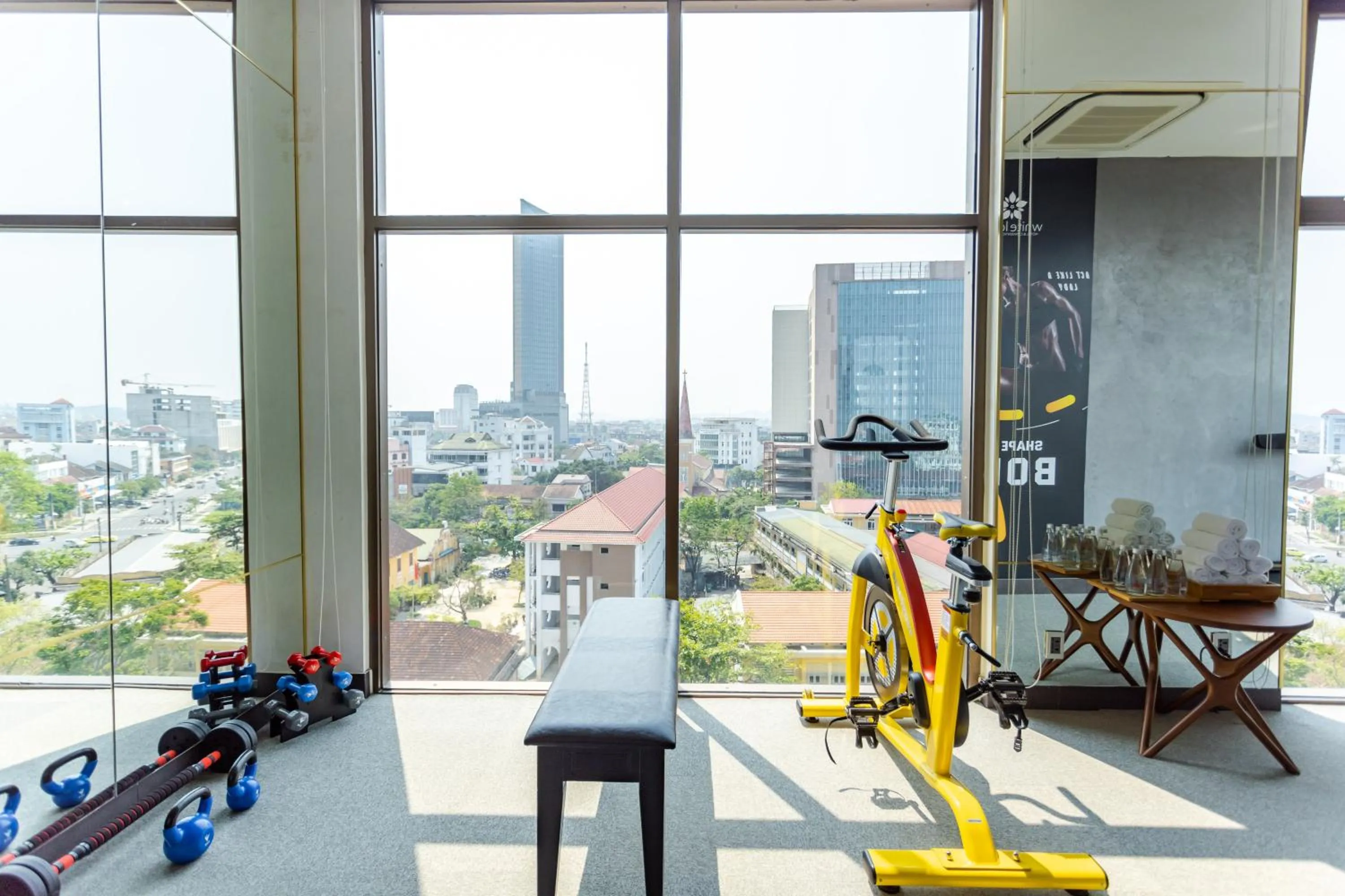 Fitness centre/facilities in White Lotus Hue Hotel