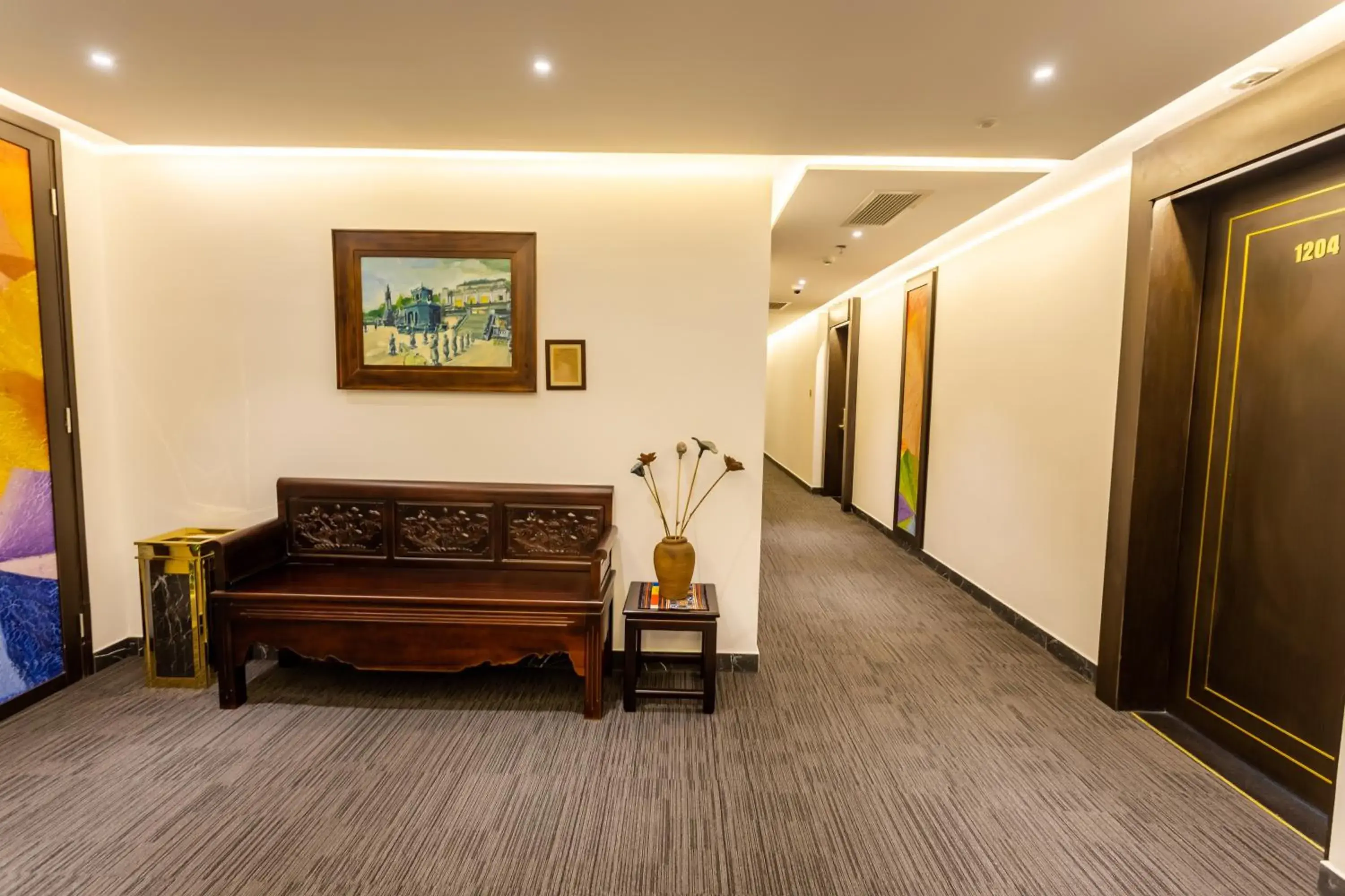 Property building in White Lotus Hue Hotel Property building in White Lotus Hue Hotel