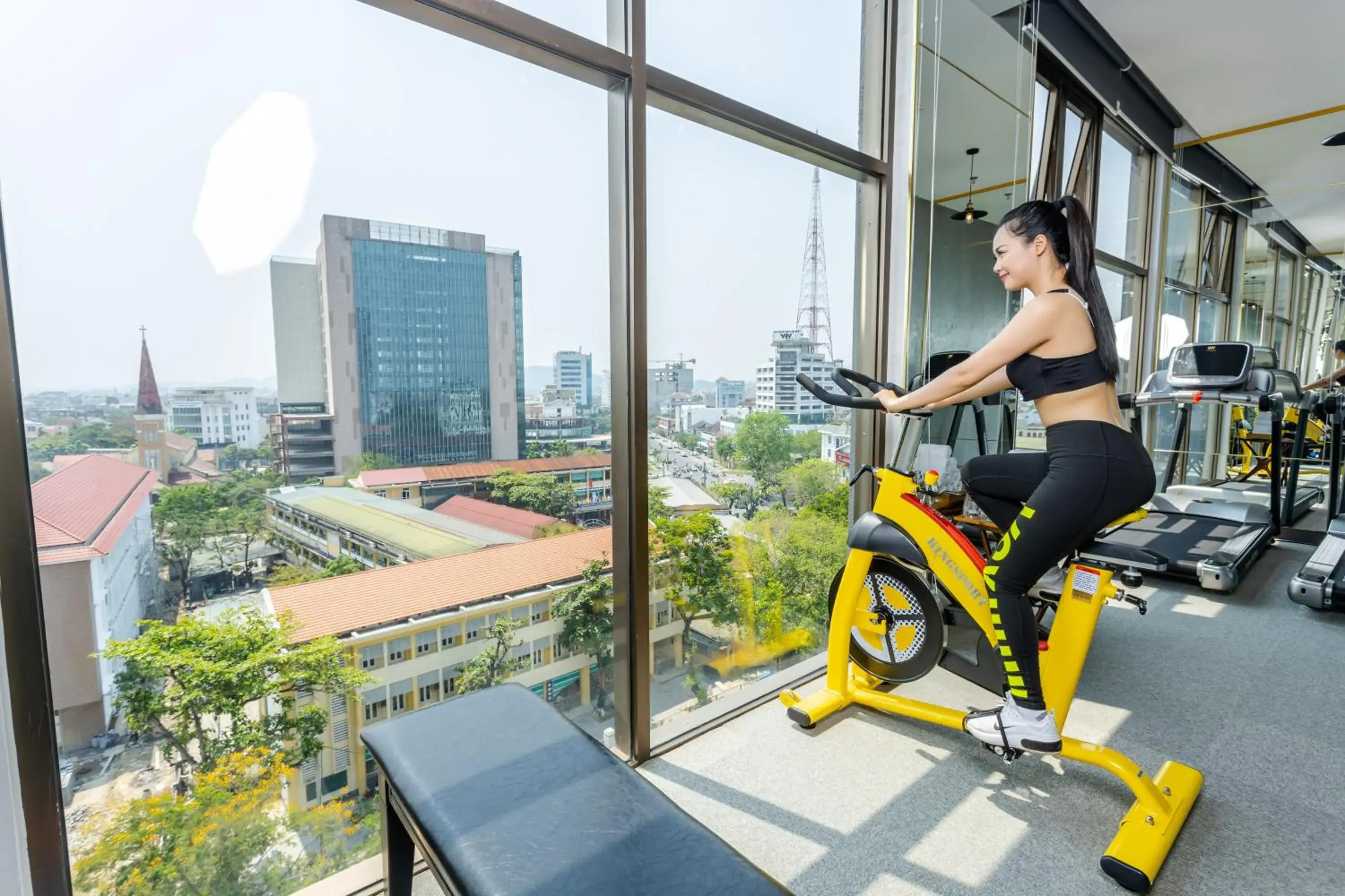 Fitness centre/facilities in White Lotus Hue Hotel Fitness centre/facilities in White Lotus Hue Hotel