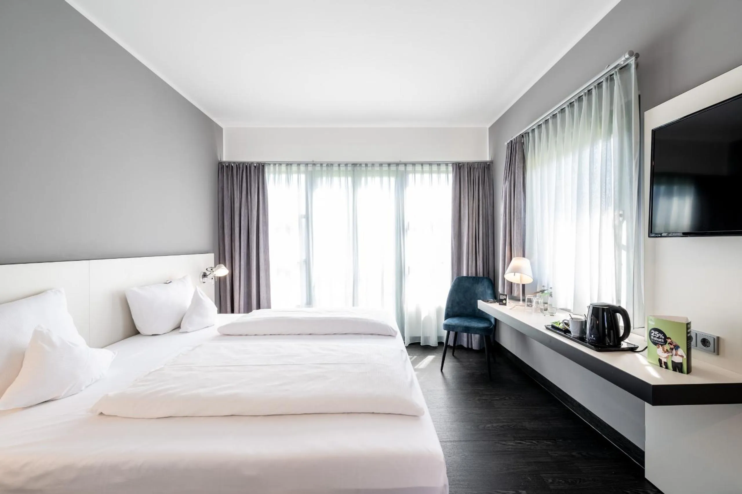 Photo of the whole room, Bed in Dresdner Tor Süd