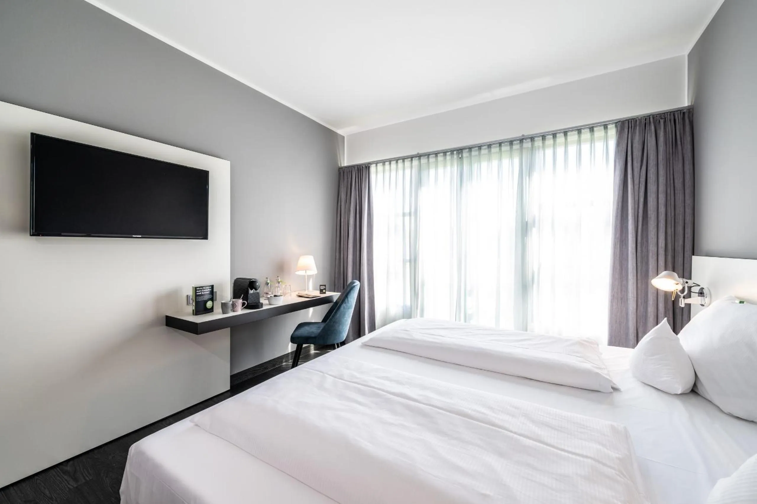 Photo of the whole room, Bed in Dresdner Tor Süd