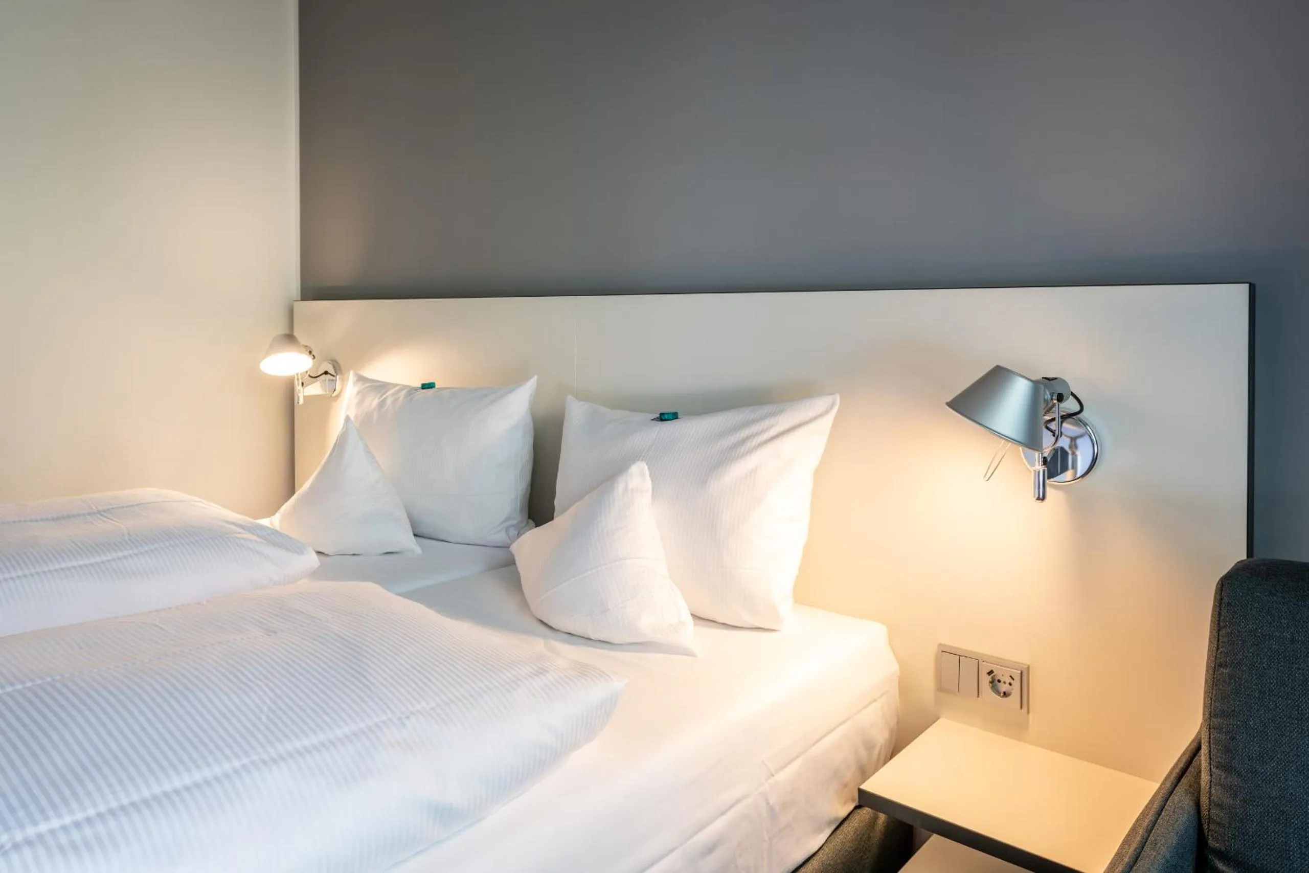 Photo of the whole room, Bed in Dresdner Tor Süd