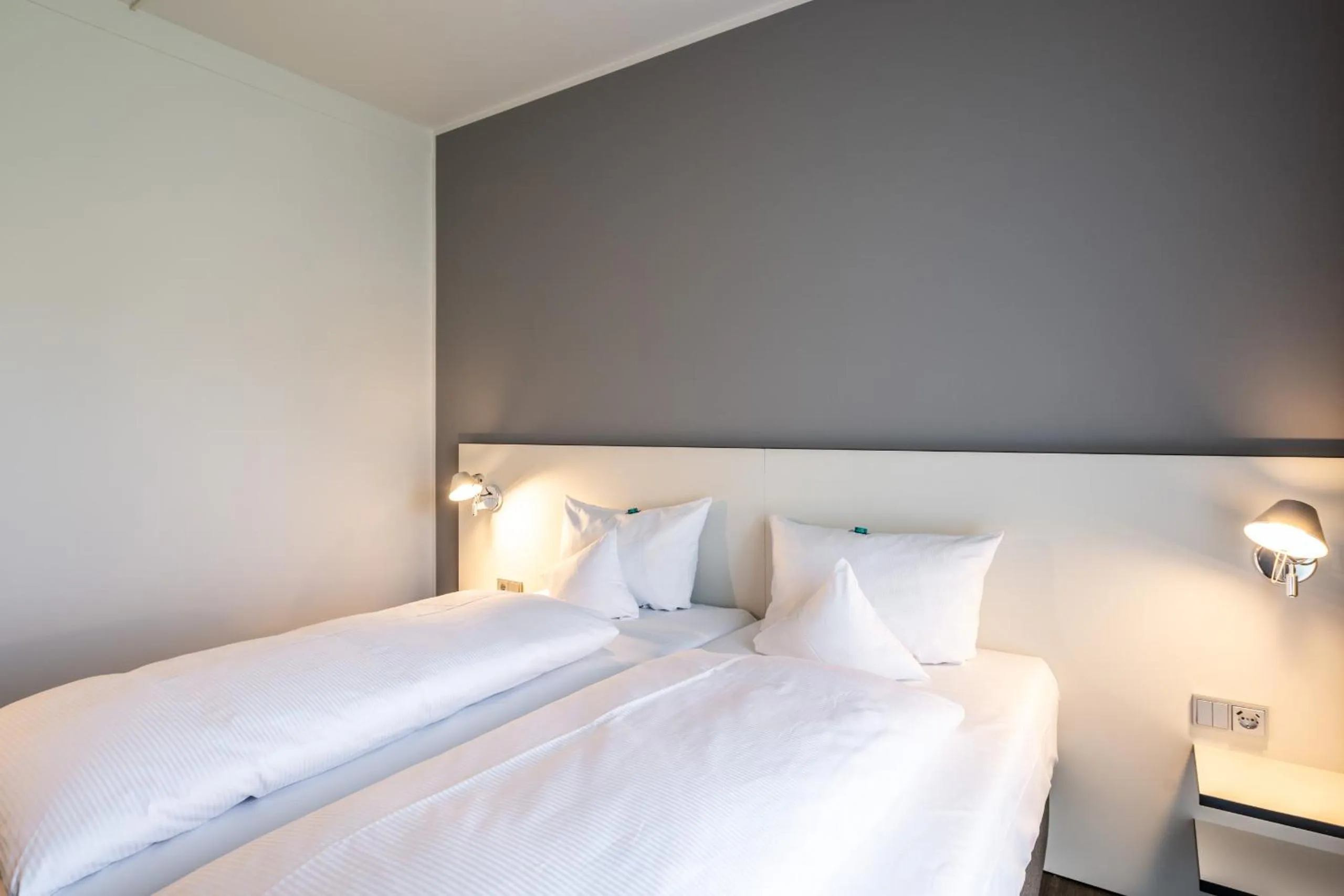 Photo of the whole room, Bed in Dresdner Tor Süd