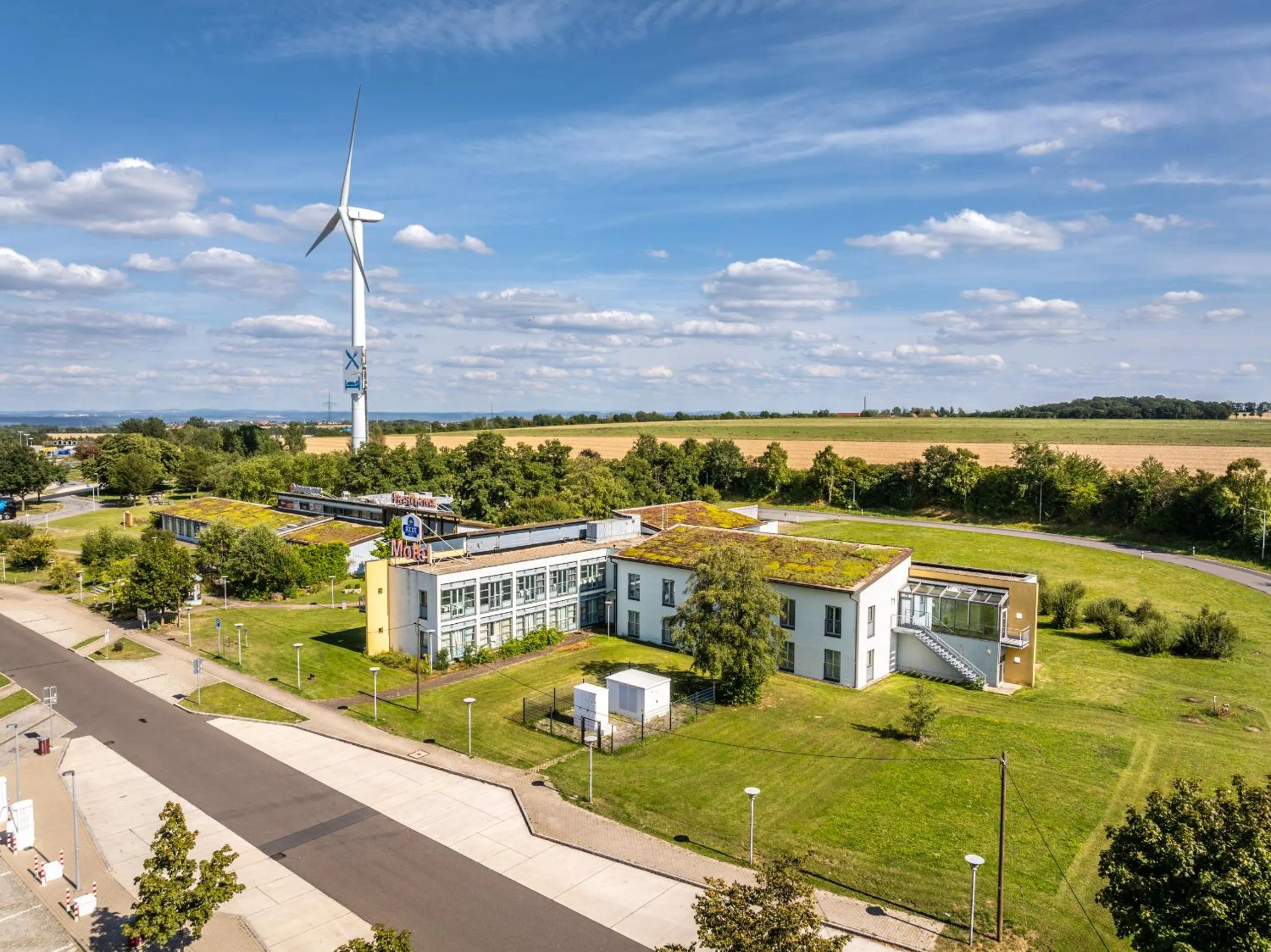 Bird's eye view in Dresdner Tor Süd