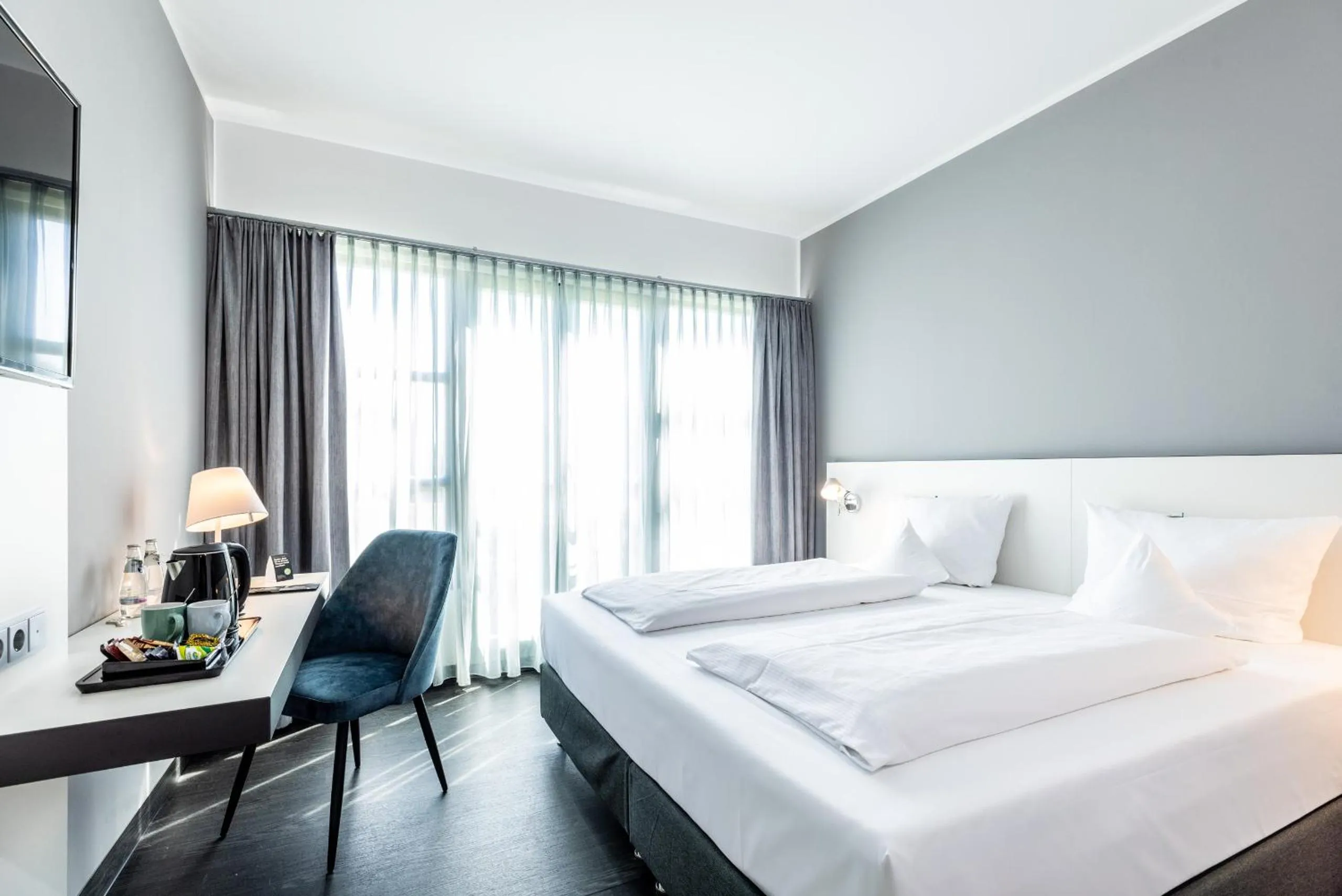 Photo of the whole room, Bed in Dresdner Tor Süd