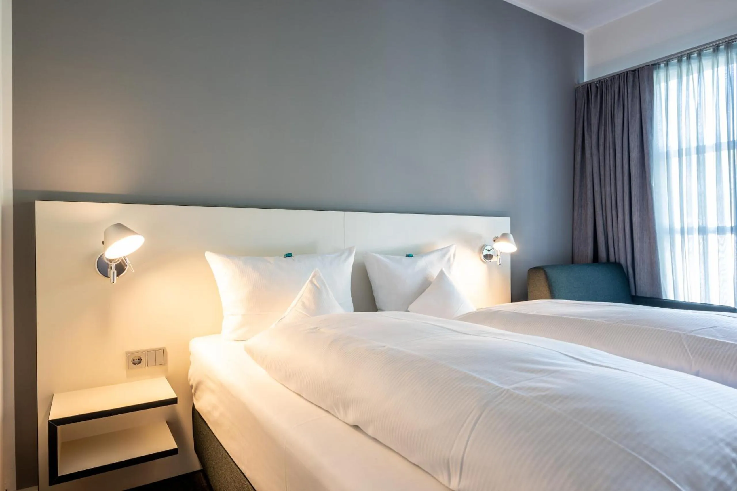 Photo of the whole room, Bed in Dresdner Tor Süd