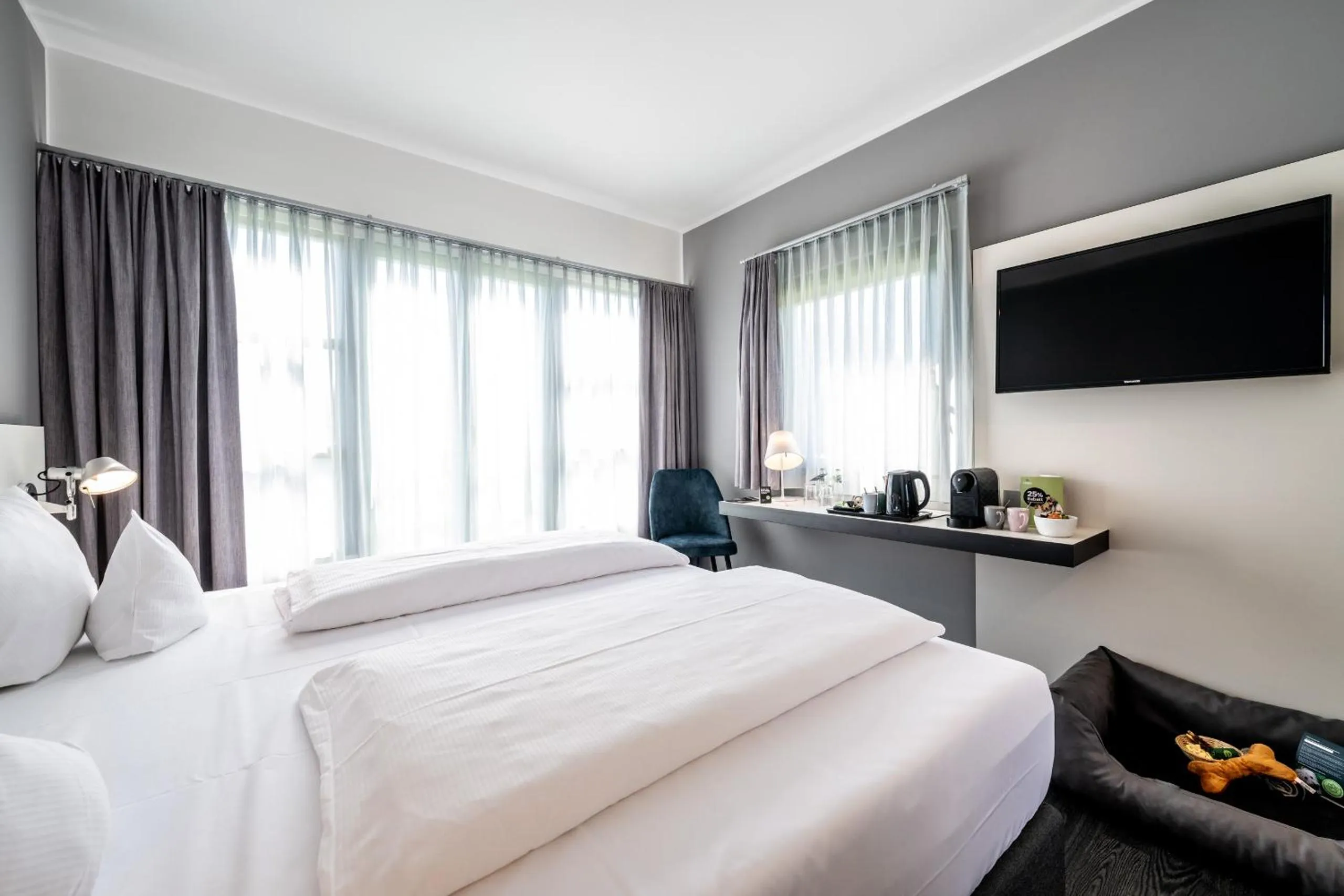 Photo of the whole room, Bed in Dresdner Tor Süd