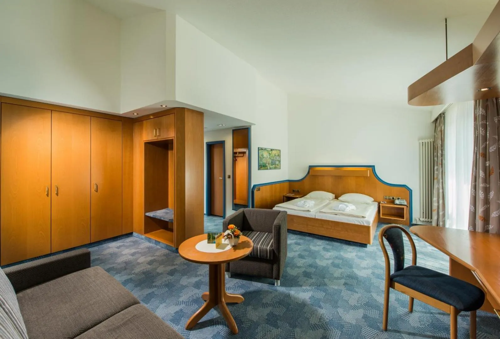 Bed in Posthotel Rotenburg