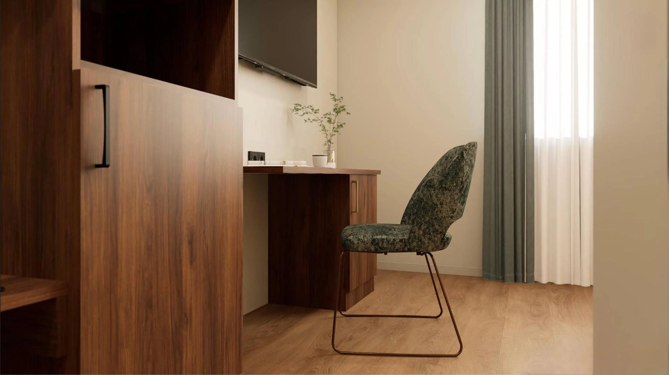 Bed in City-Hotel Aschaffenburg