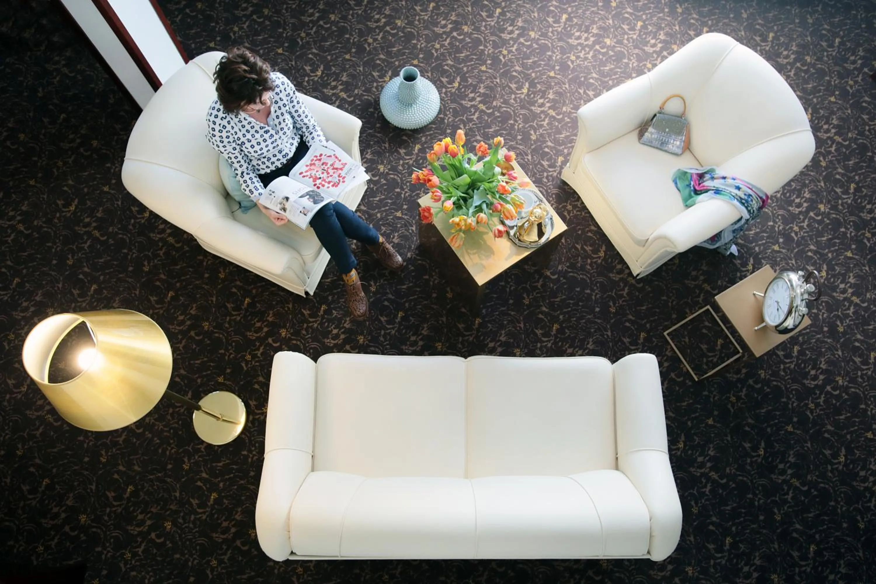 Living room in City-Hotel Aschaffenburg