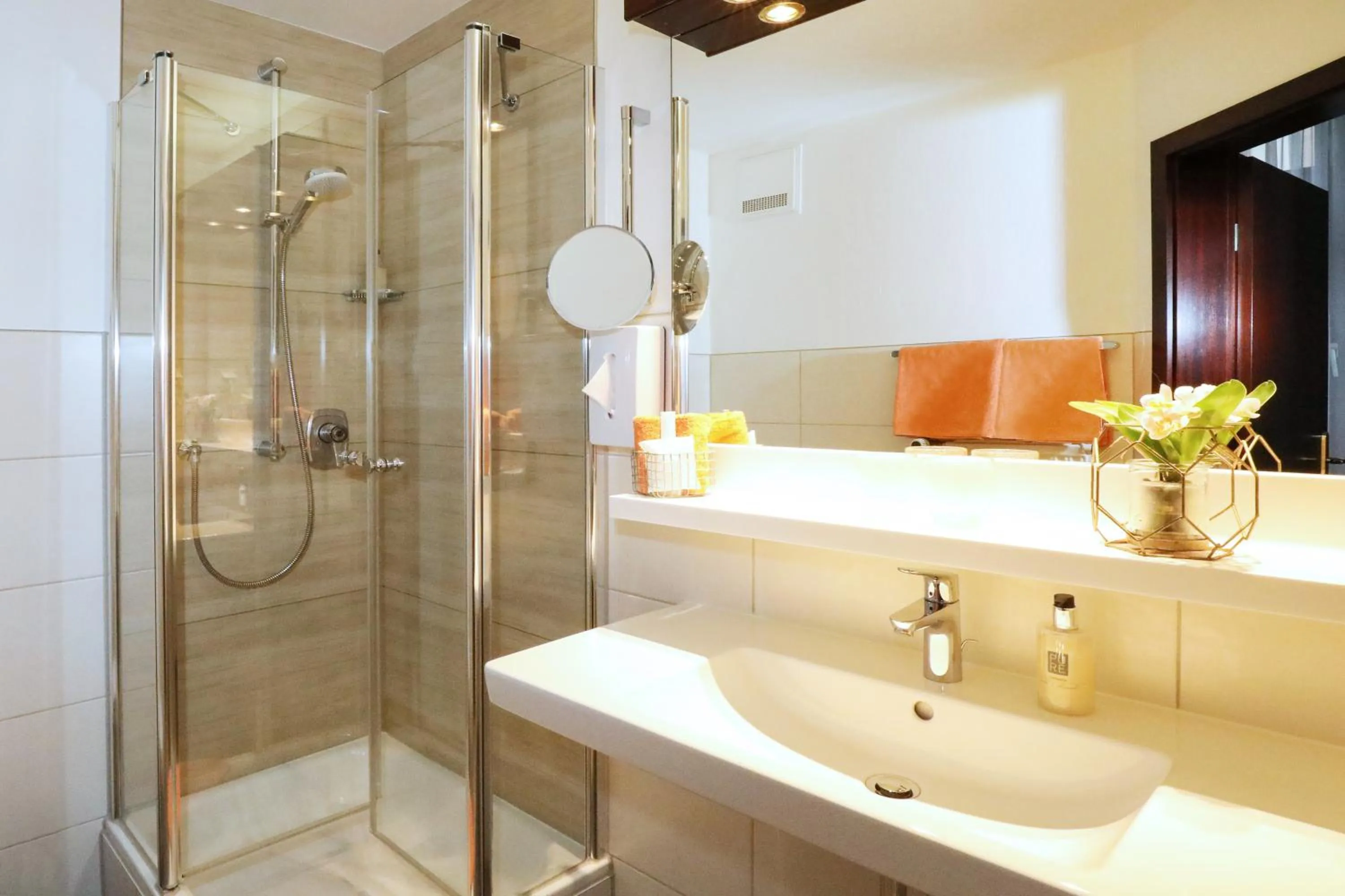 Shower in City-Hotel Aschaffenburg