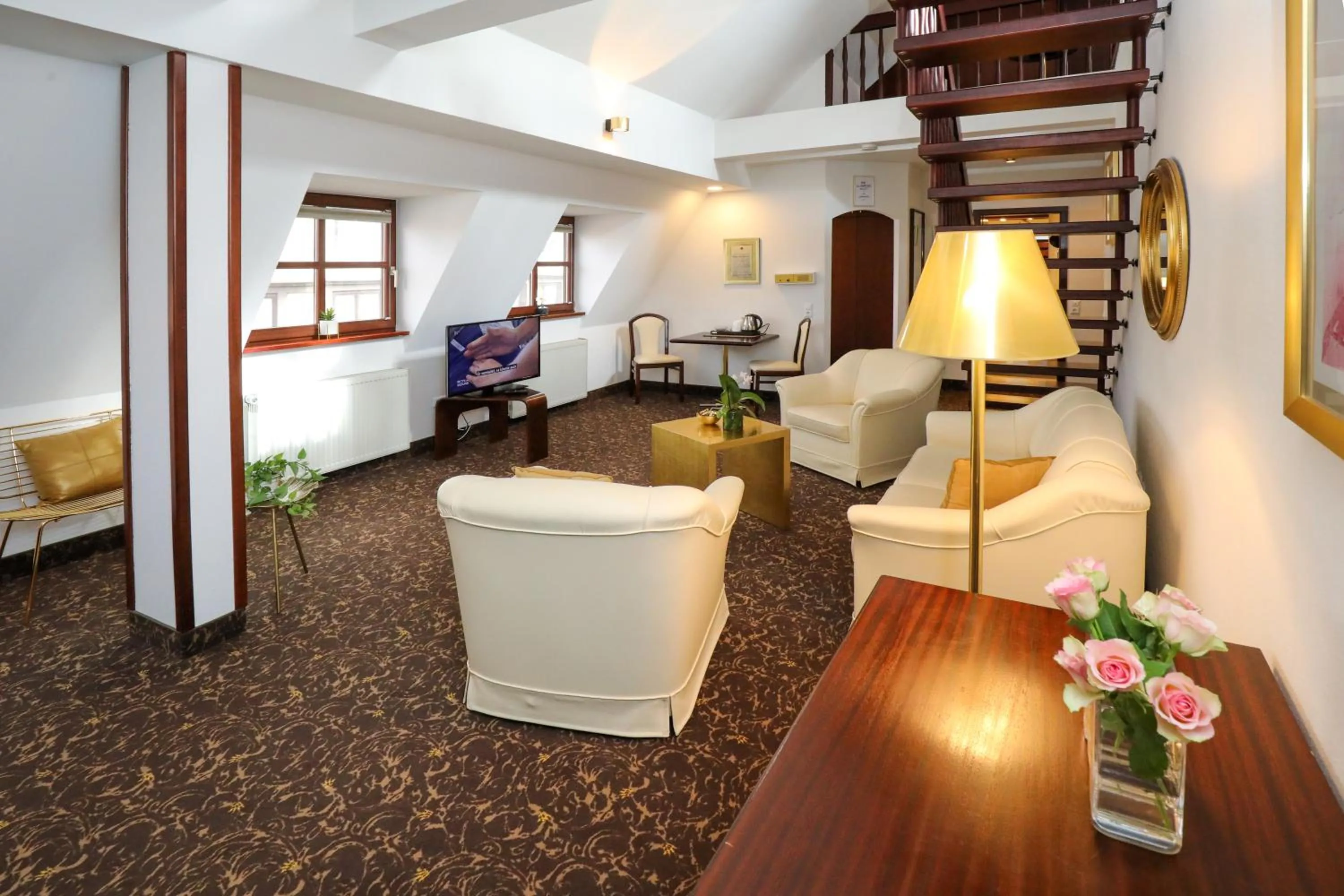 Living room in City-Hotel Aschaffenburg