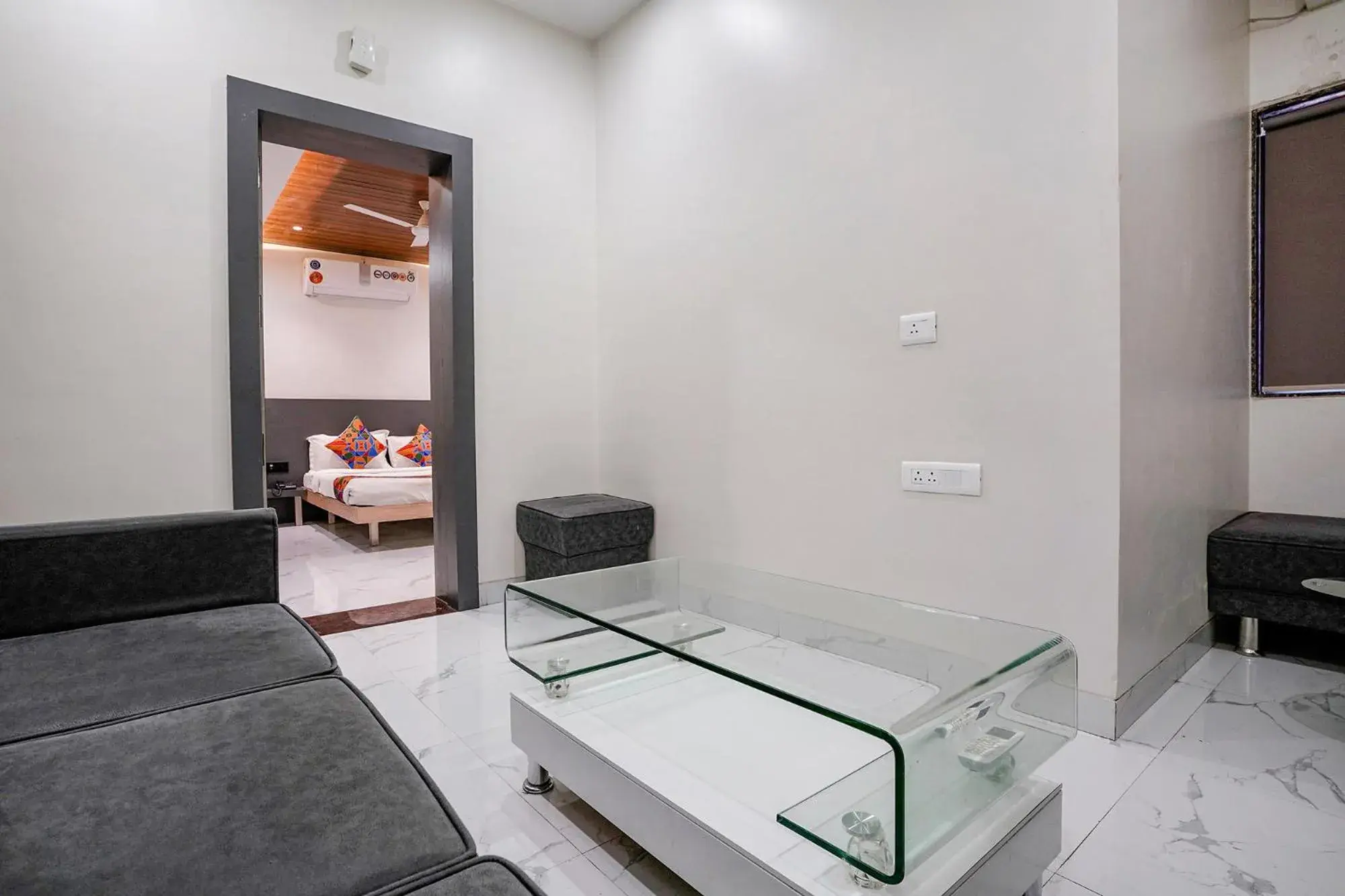 Bed in FabHotel Ansh Bed in FabHotel Ansh