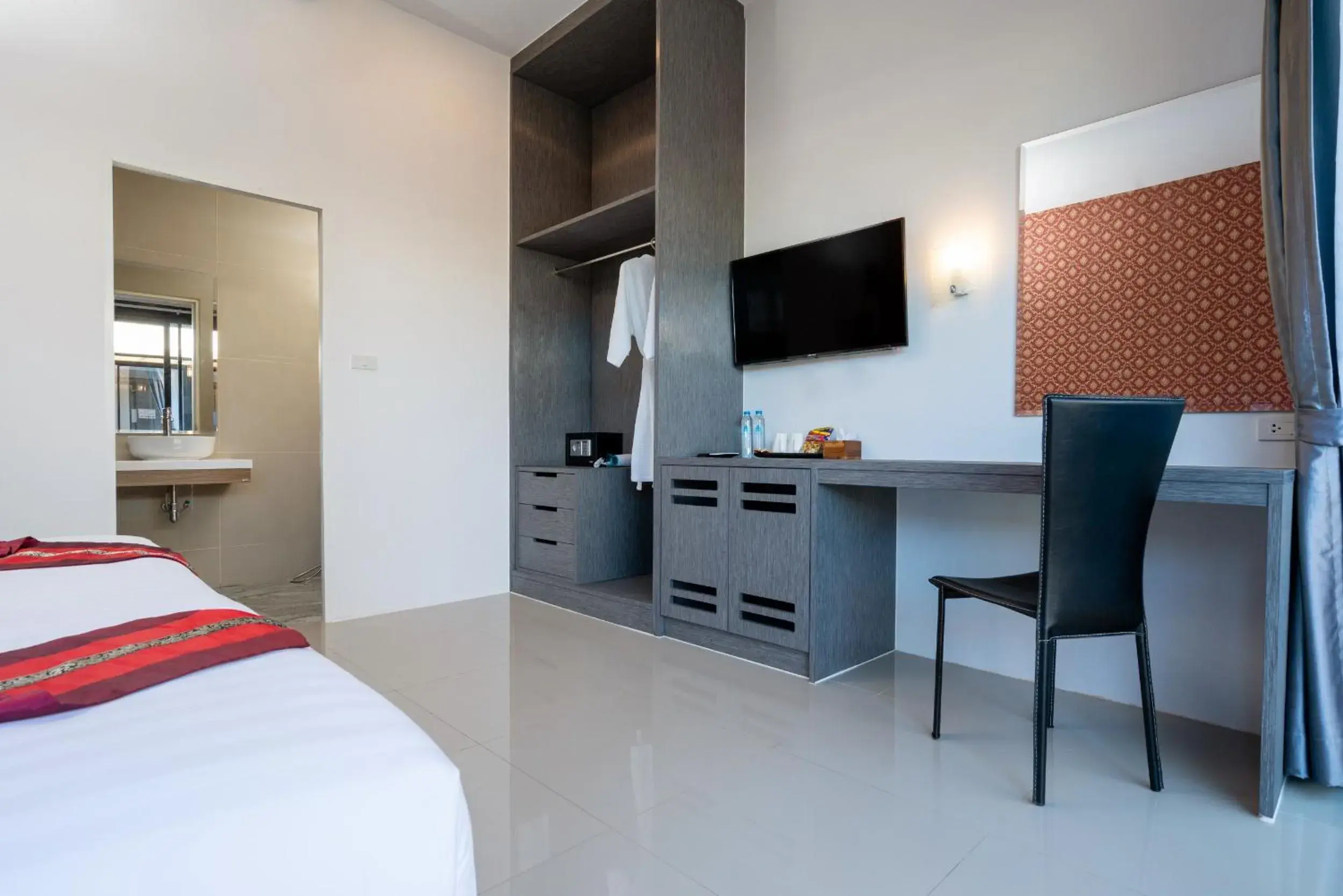 Communal lounge/ TV room, Bed in Thames Tara Private Pool Villa Rawai Phuket Communal lounge/ TV room, Bed in Thames Tara Private Pool Villa Rawai Phuket