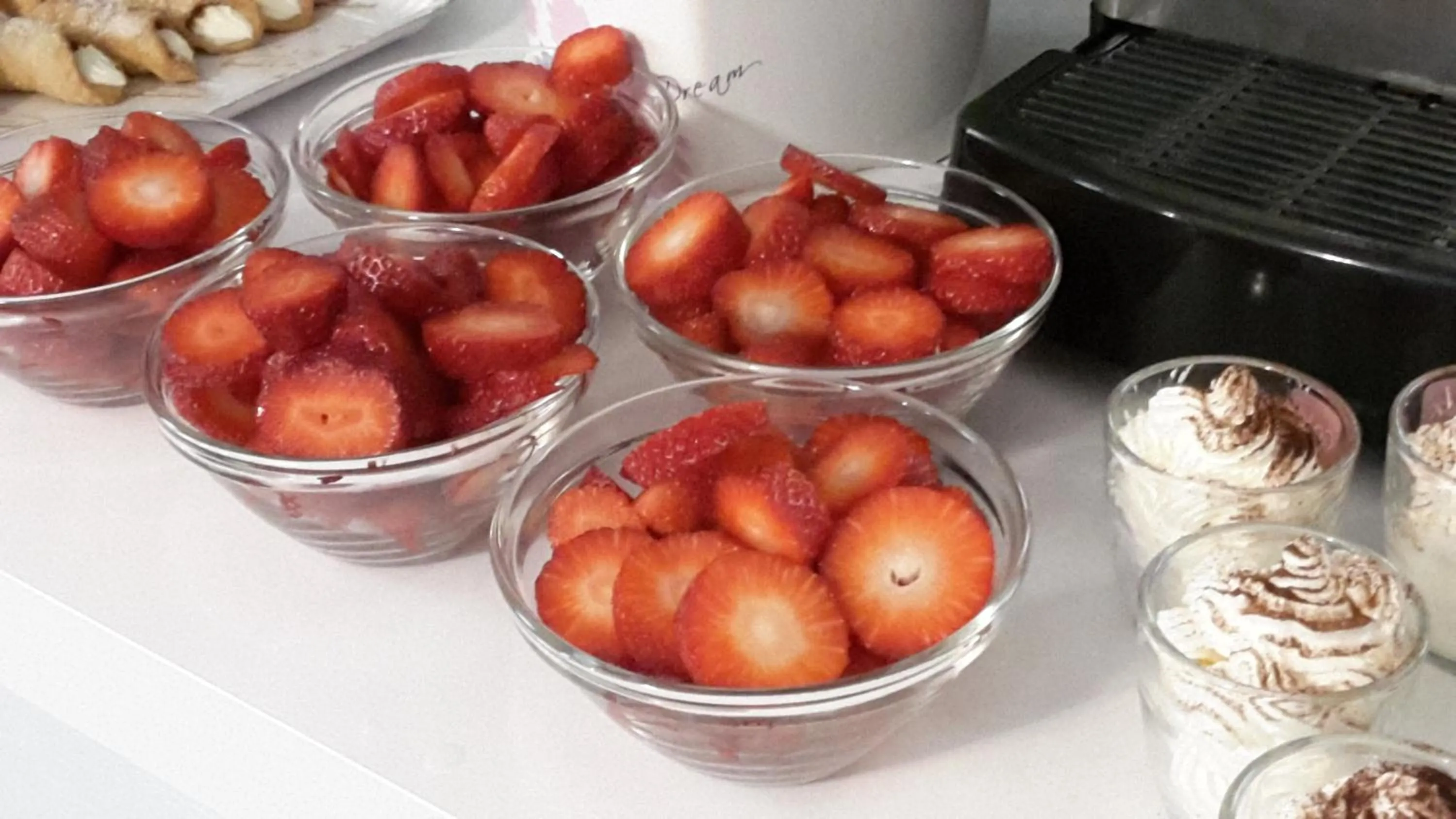 Continental breakfast in Sogni D'Oro