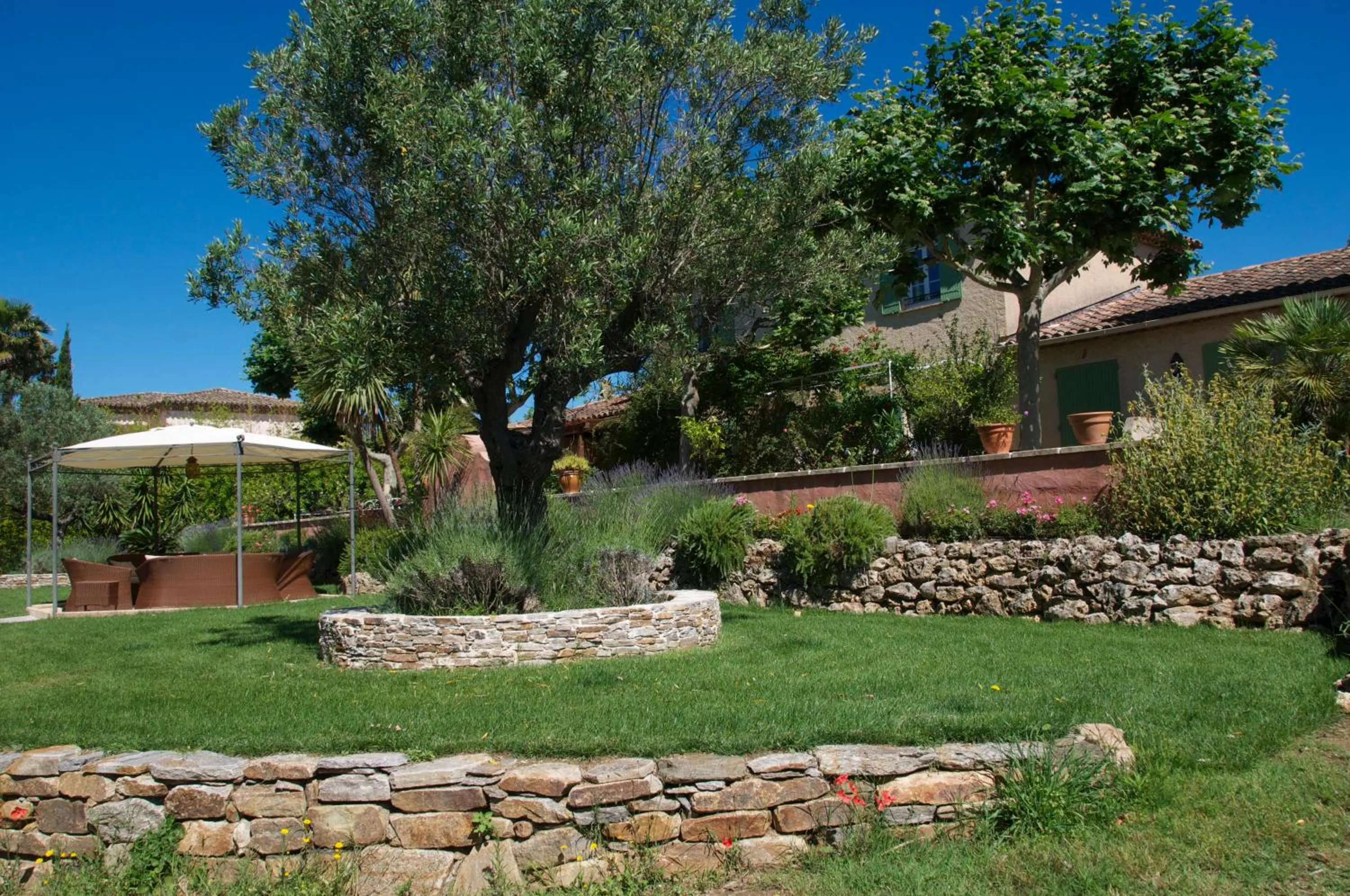 Garden in Bastide de l'Avelan