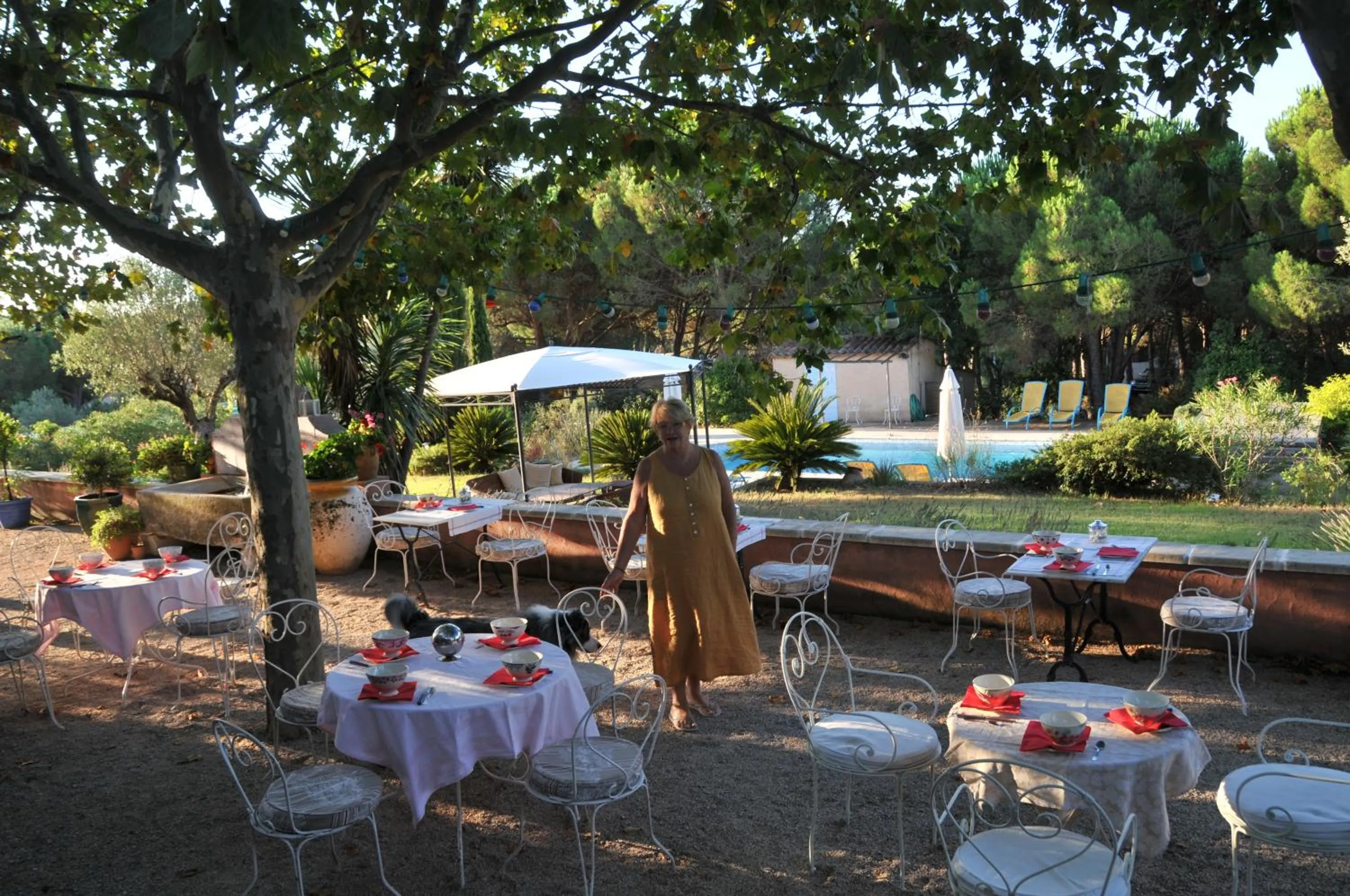 Continental breakfast in Bastide de l'Avelan