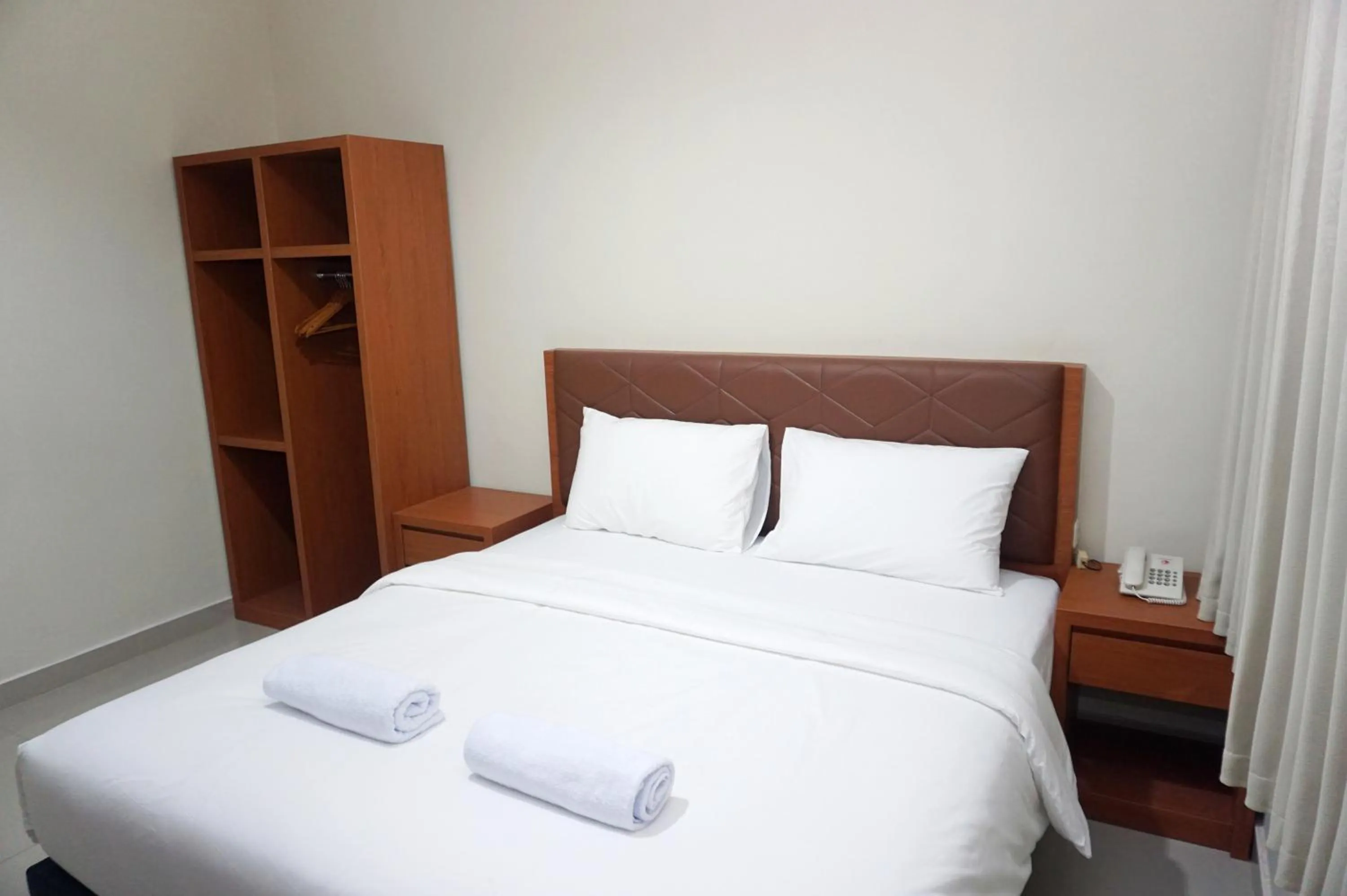 Bed in Lombok Mayura Hotel