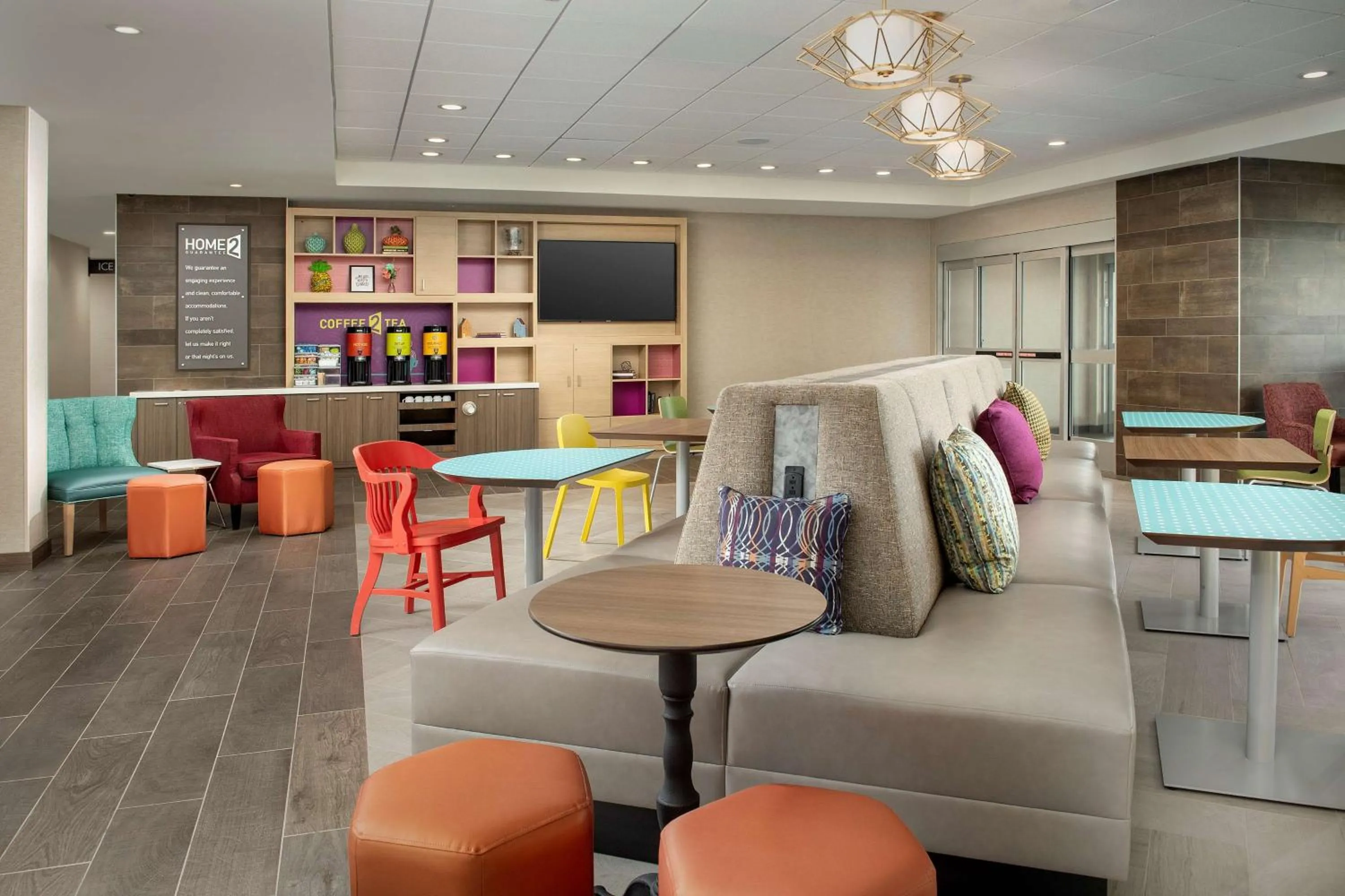 Lobby or reception in Home2 Suites By Hilton Marysville