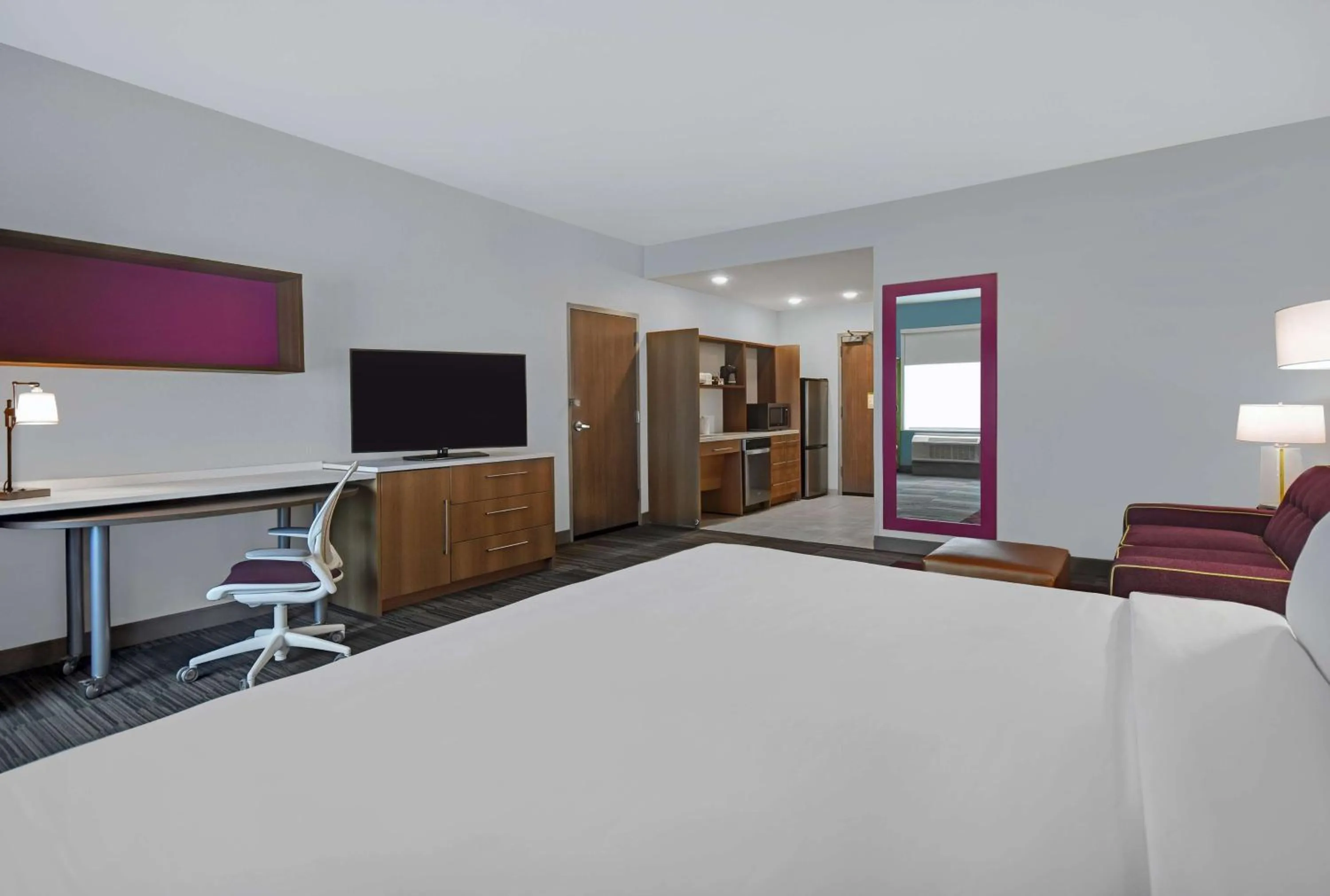 Bedroom, Bed in Home2 Suites by Hilton Liberty NE Kansas City, MO