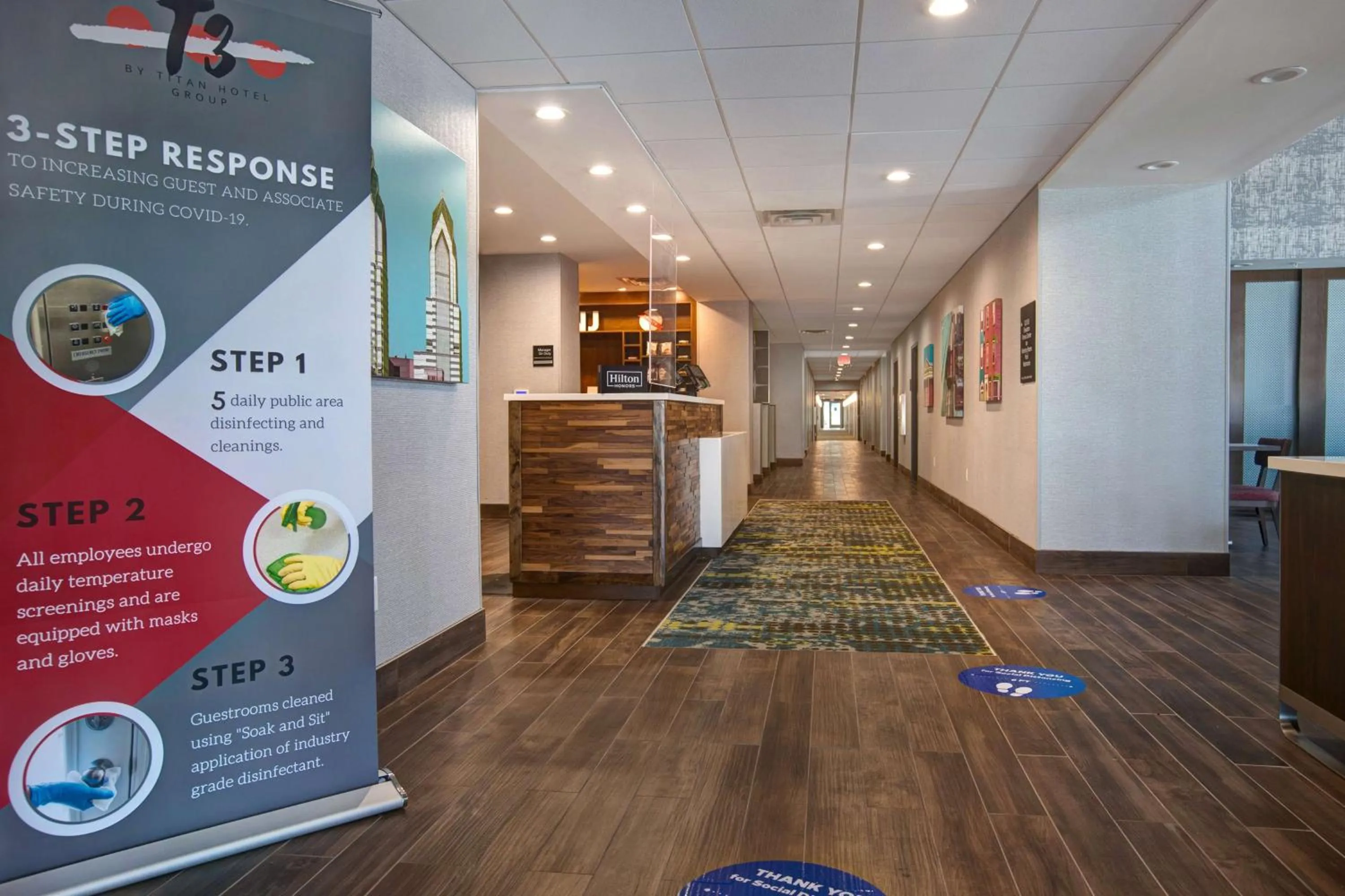 Lobby or reception in Hampton Inn & Suites Deptford, Nj