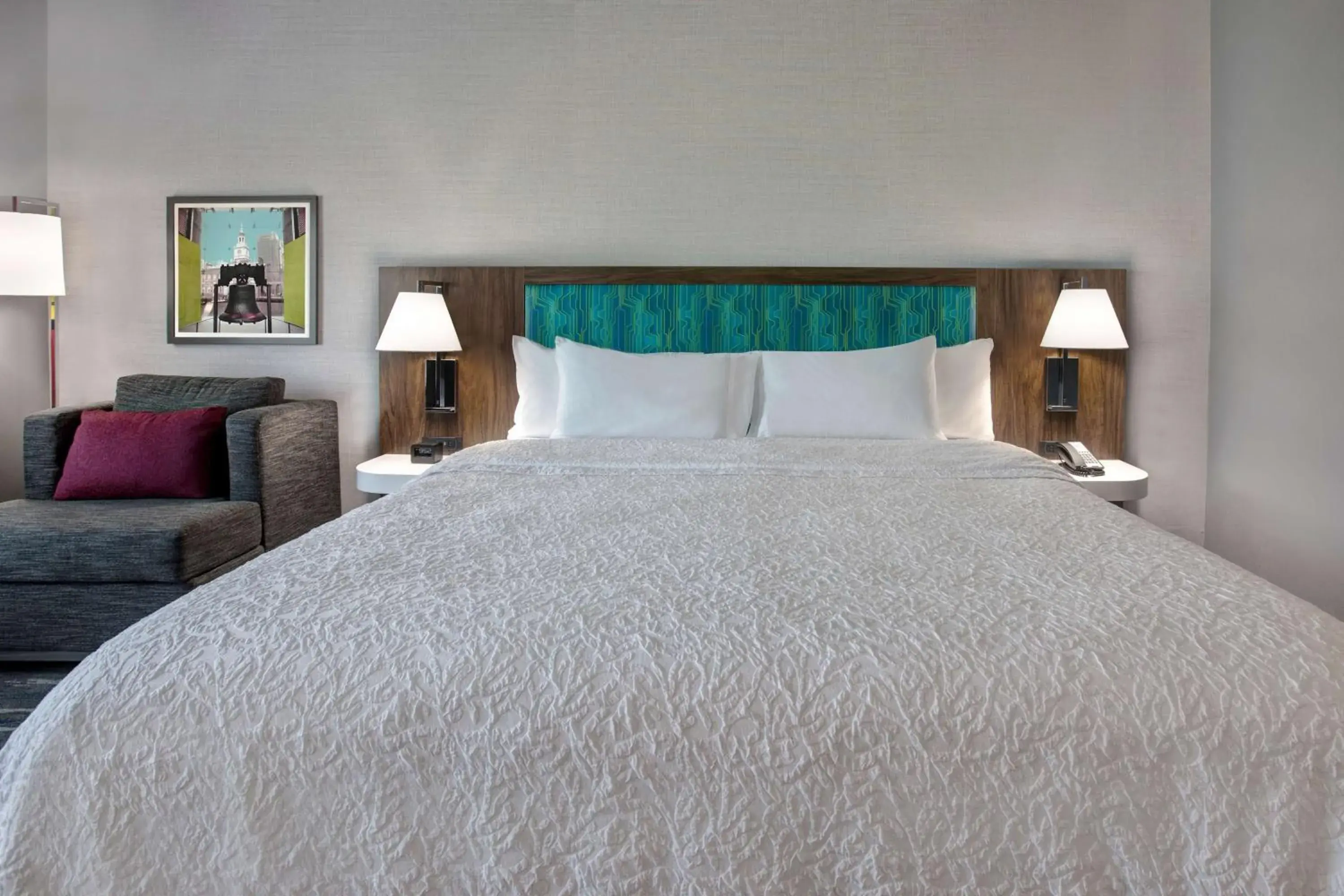 Bed in Hampton Inn & Suites Deptford, Nj Bed in Hampton Inn & Suites Deptford, Nj