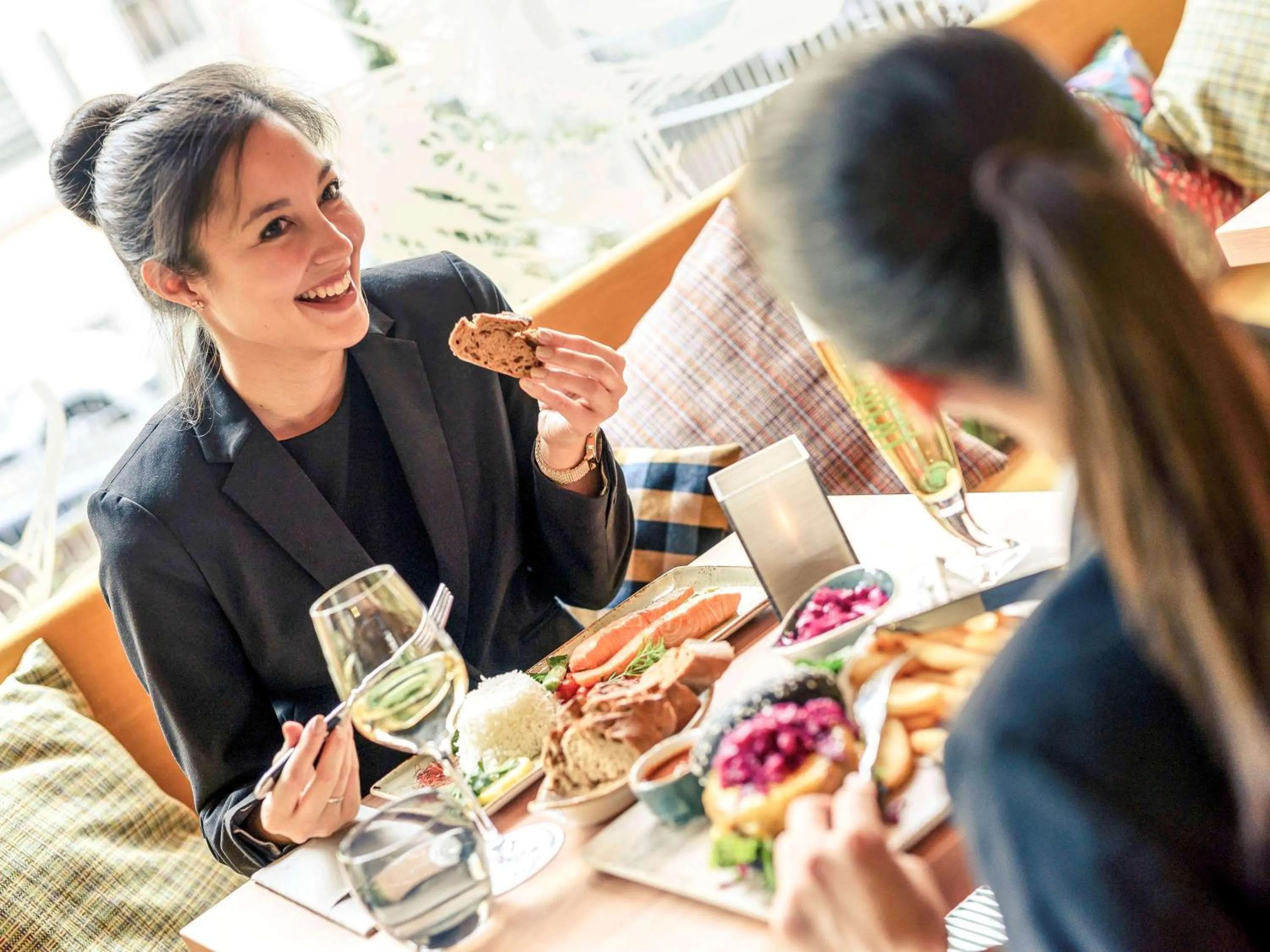 Restaurant/places to eat in Mercure Hotel Mannheim am Rathaus