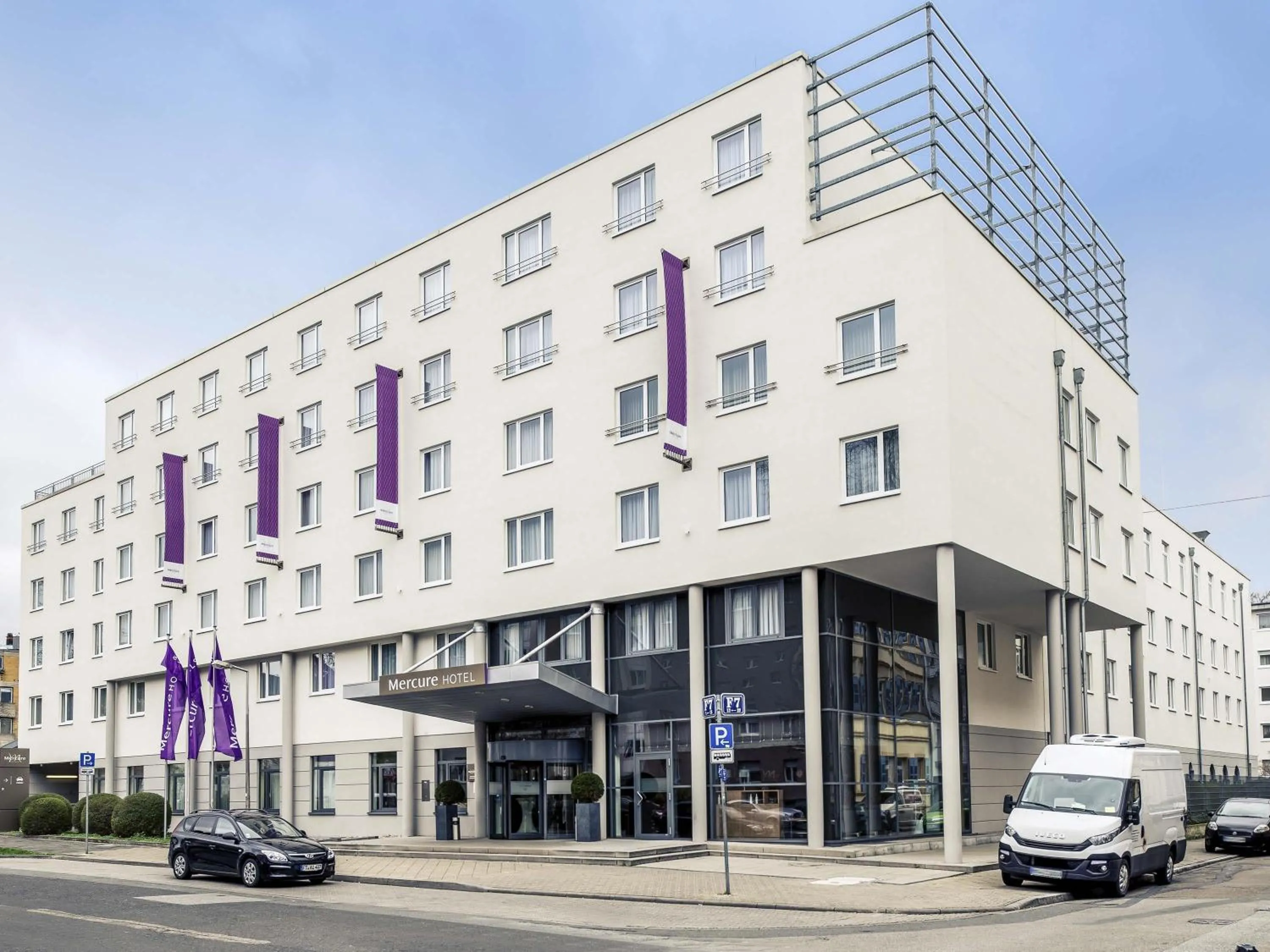 Property building in Mercure Hotel Mannheim am Rathaus