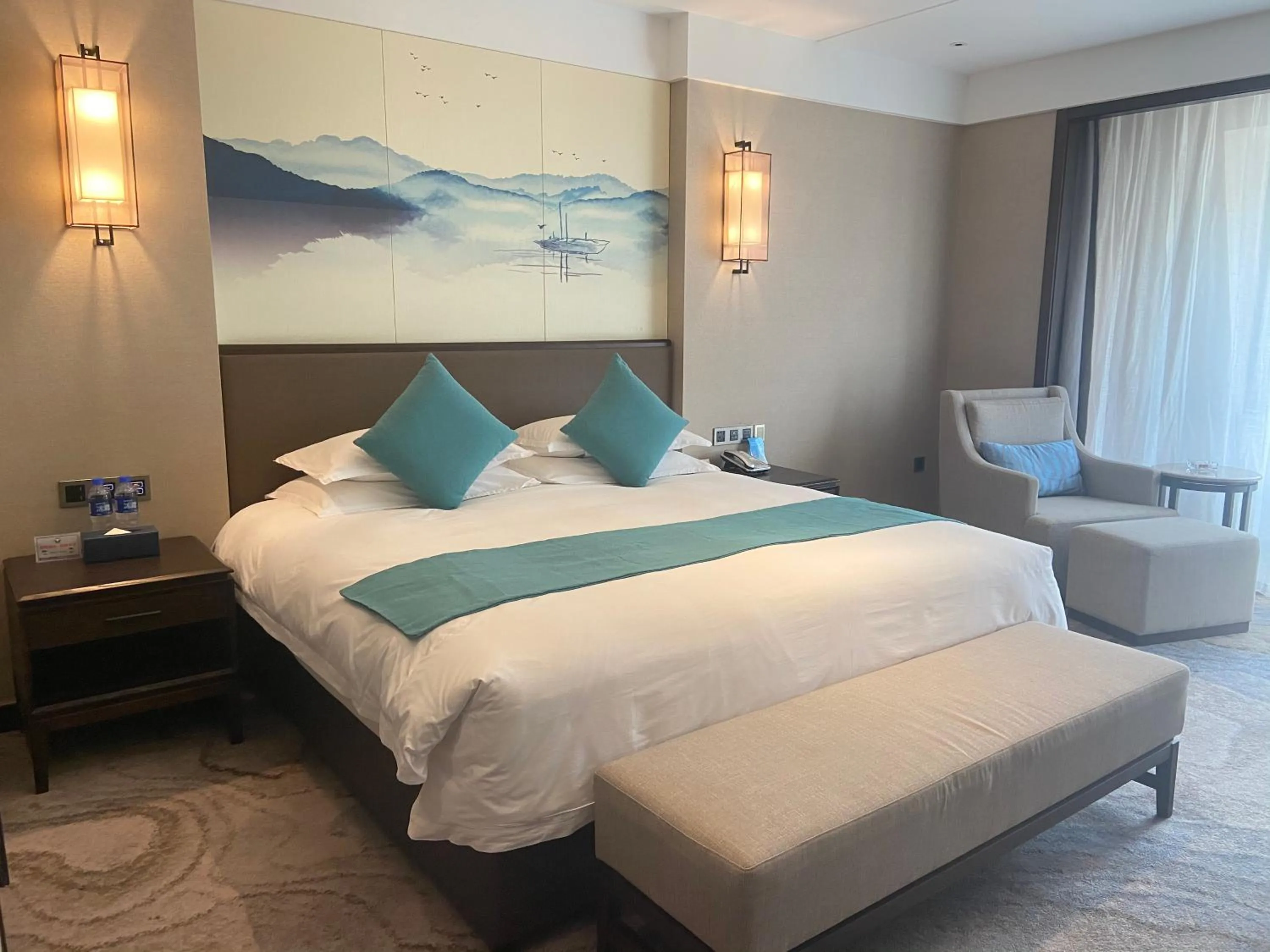 Bedroom in SSAW Boutique Hotel Lishui Jiarui