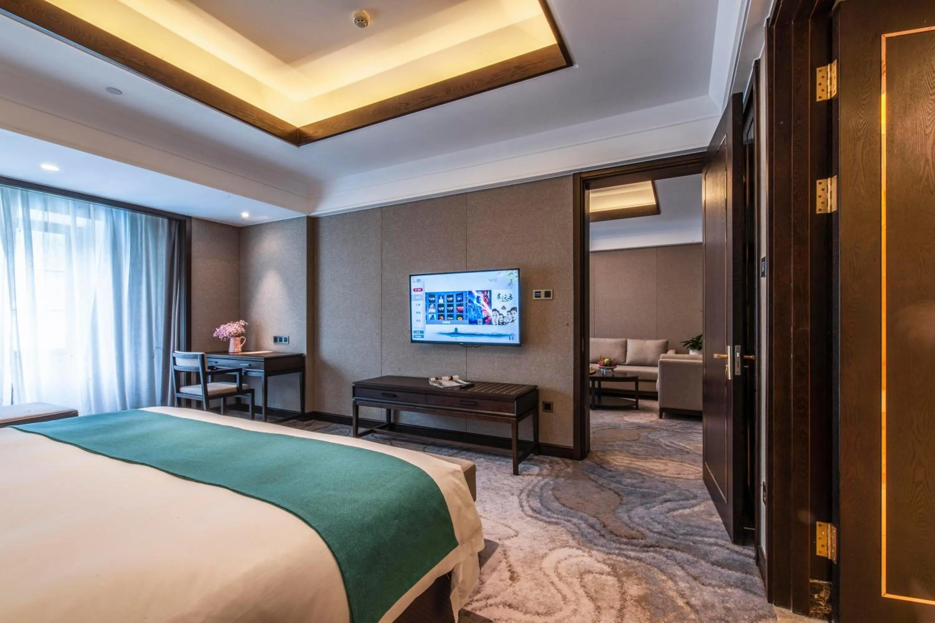 Bedroom in SSAW Boutique Hotel Lishui Jiarui