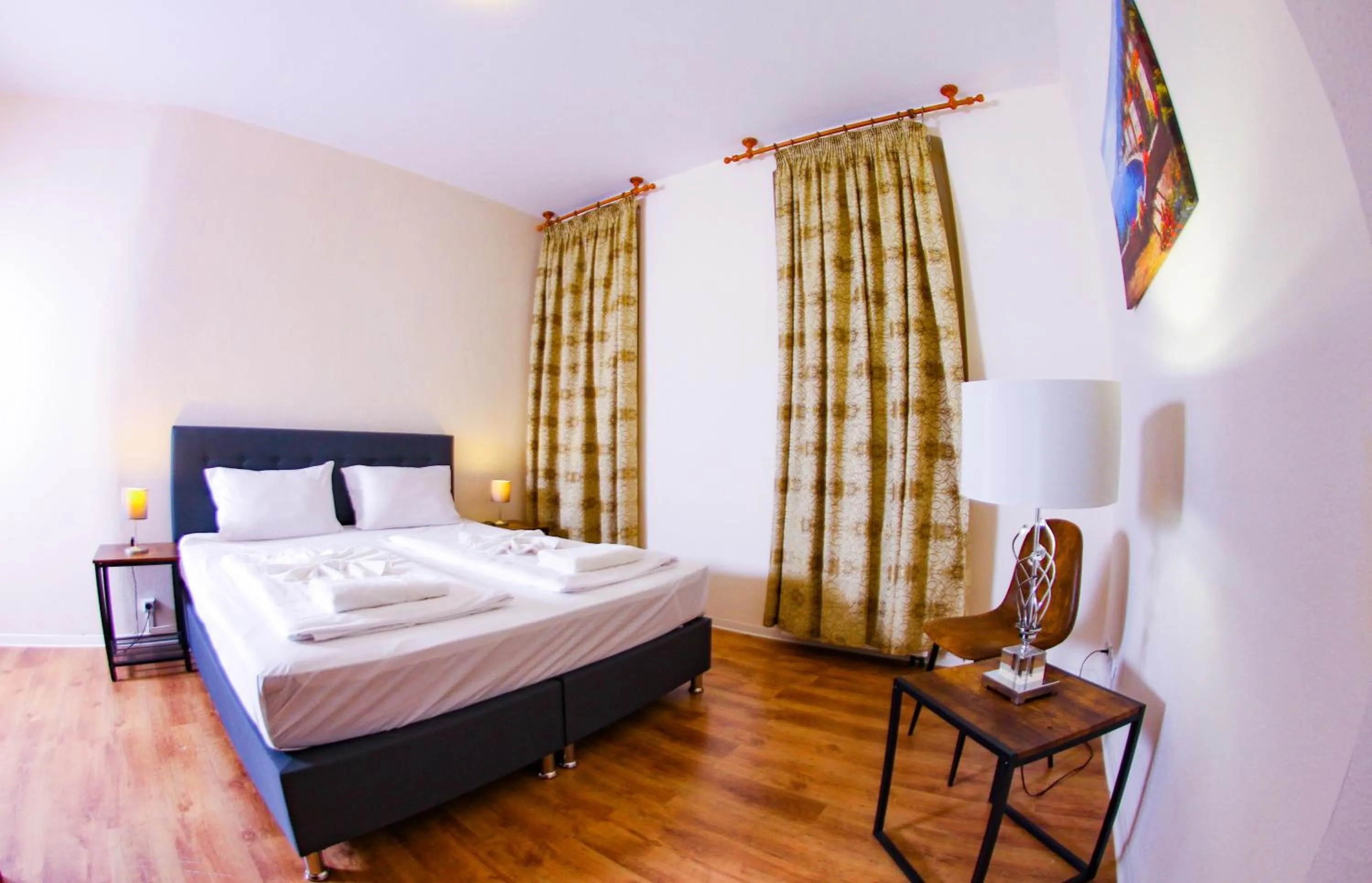 Bedroom, Bed in Hotel Karlshorst