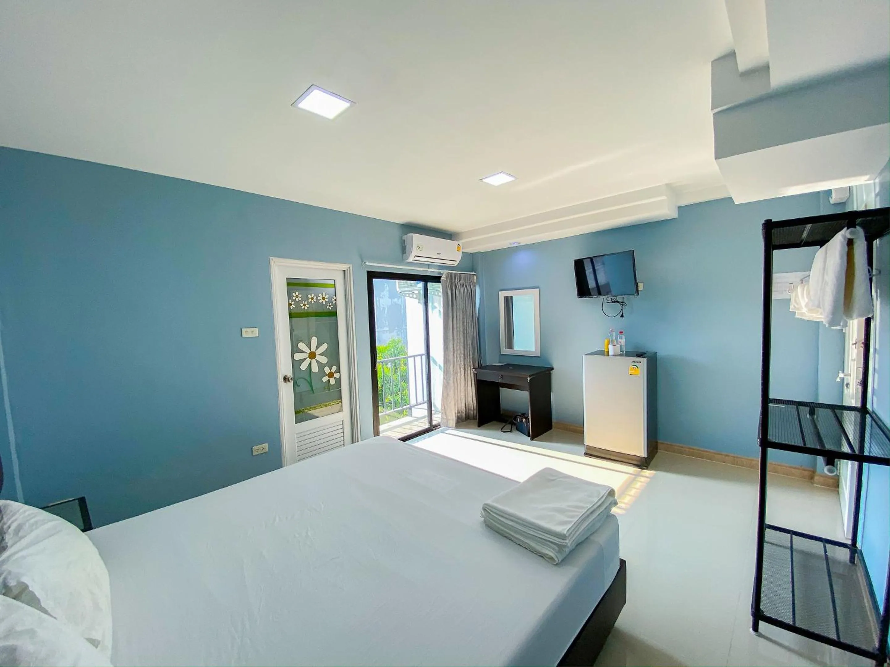 Bed in Delighted Bangkok Hotel