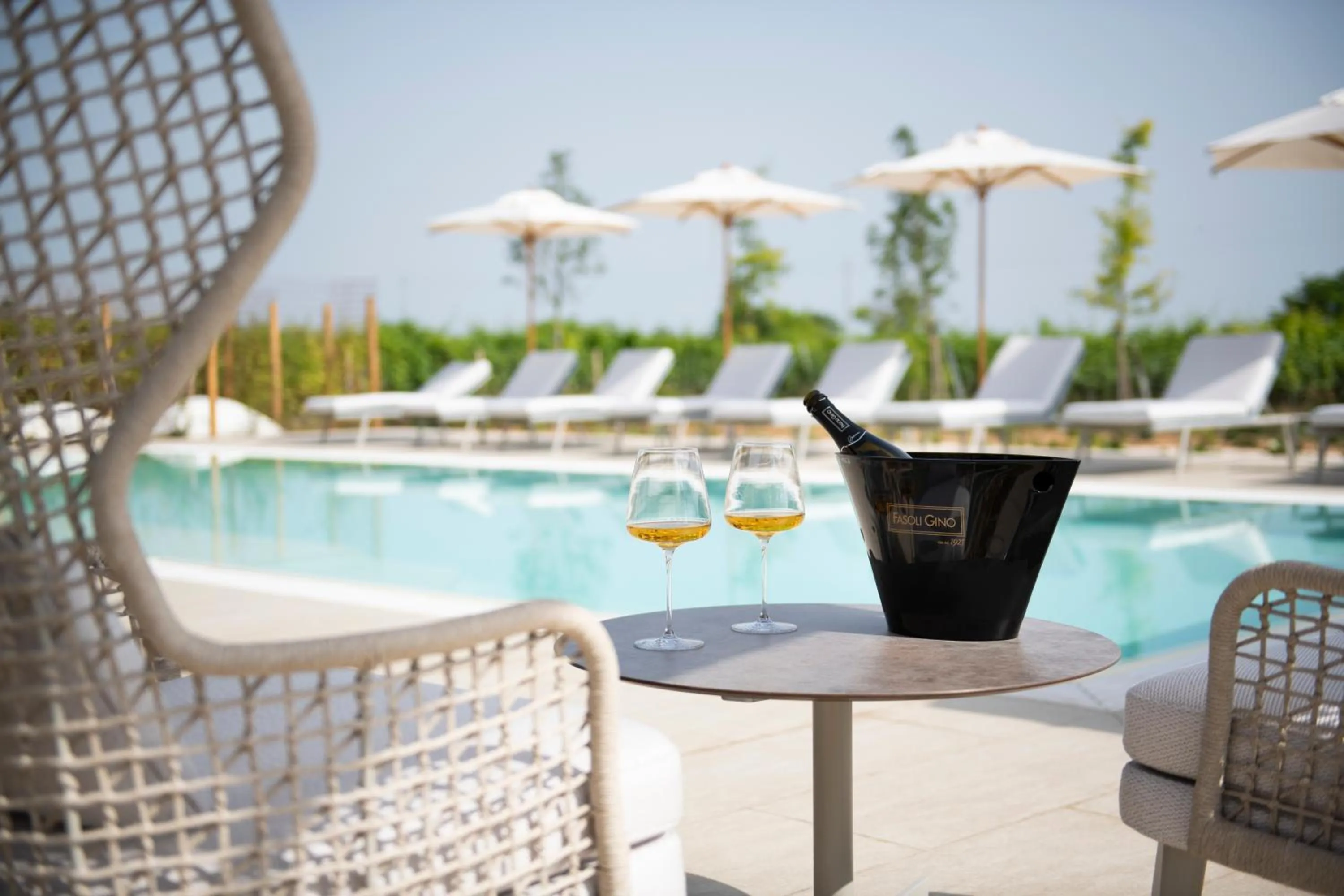 Pool view in Magari Estates Boutique Hotel