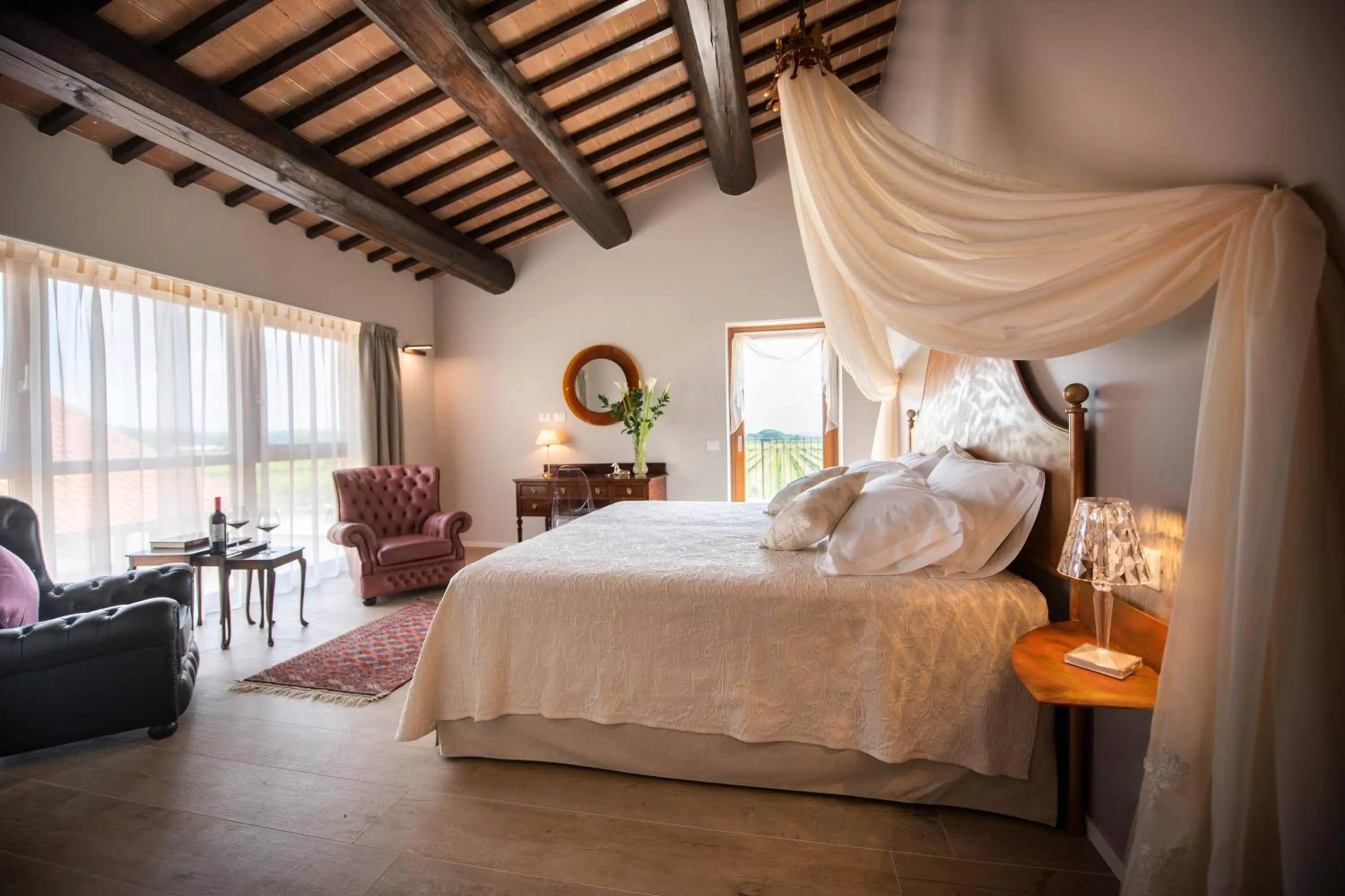 Bed in Magari Estates Boutique Hotel