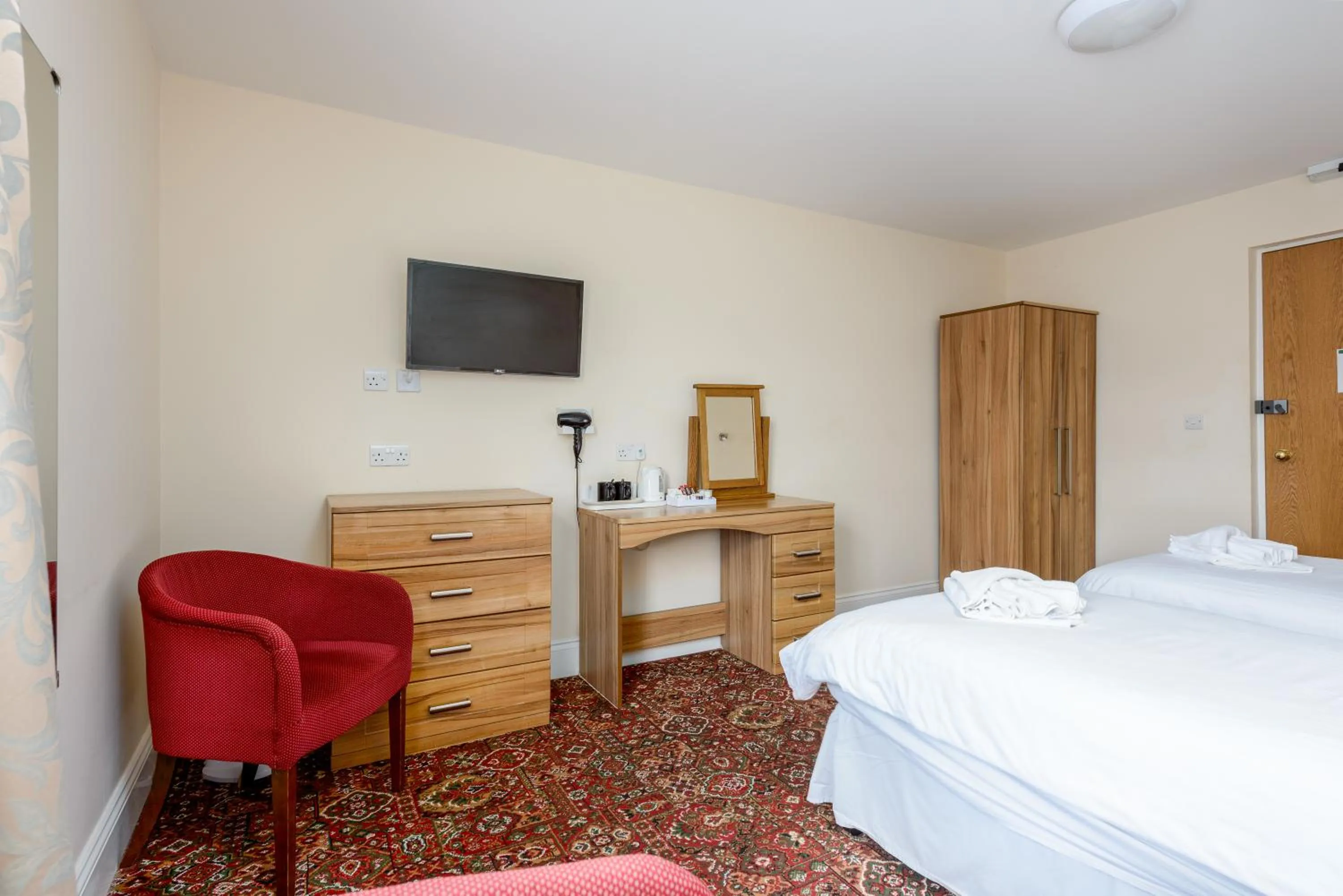 Bed in Daish's Hotel